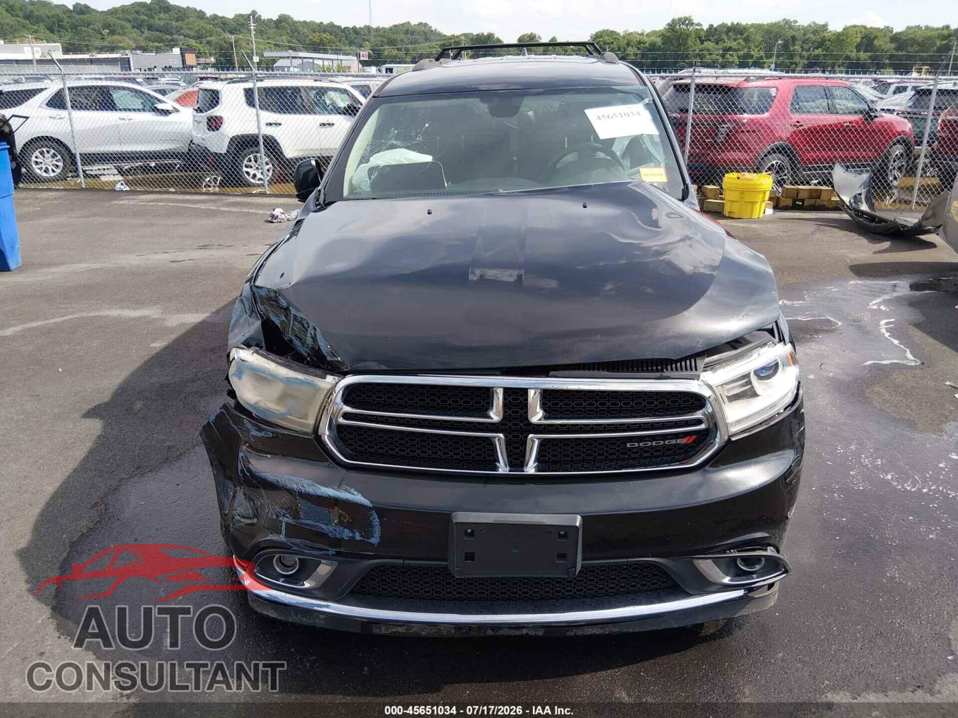 DODGE DURANGO 2016 - 1C4RDJDG5GC455864