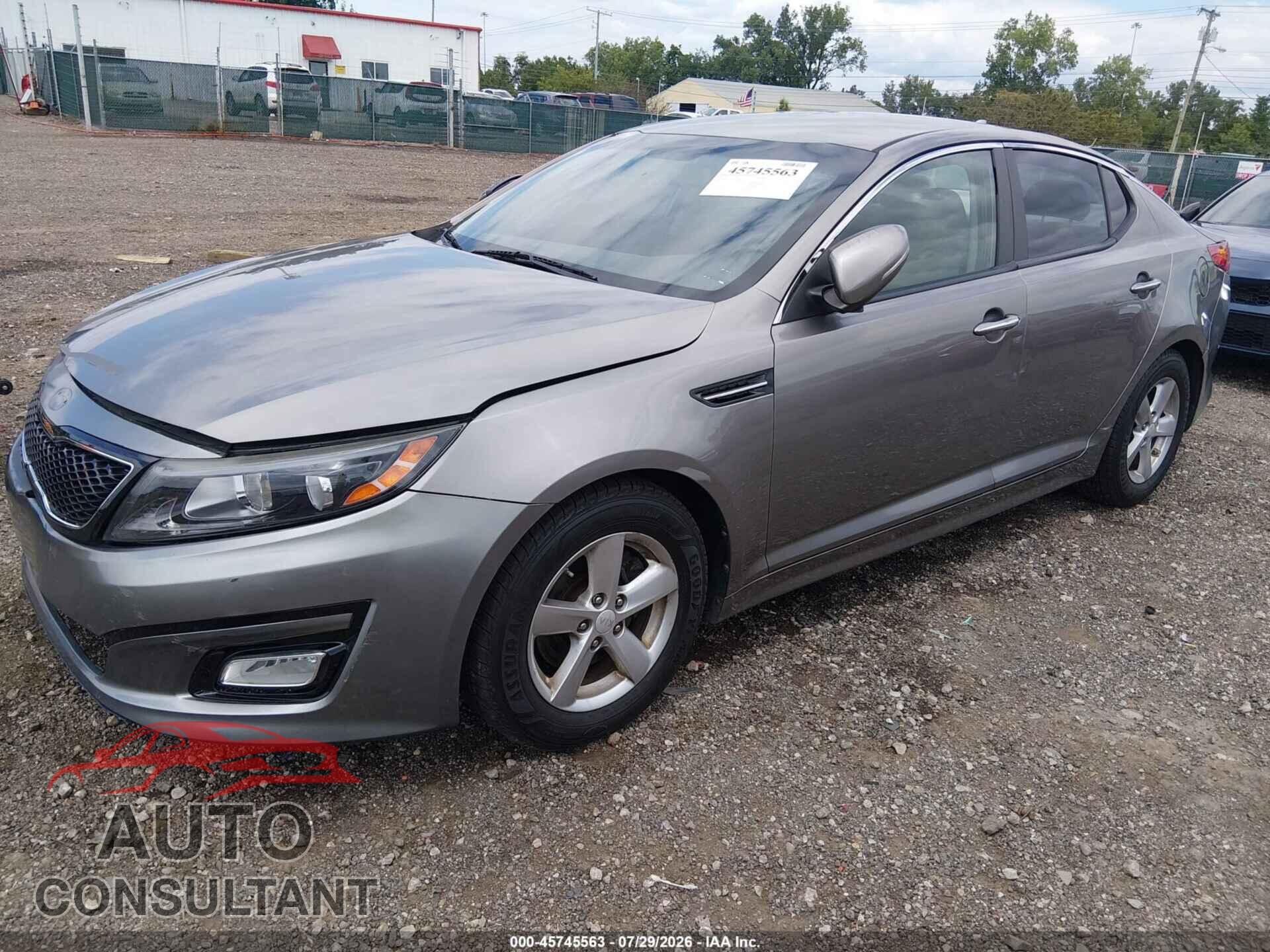 KIA OPTIMA 2014 - 5XXGM4A76EG335596