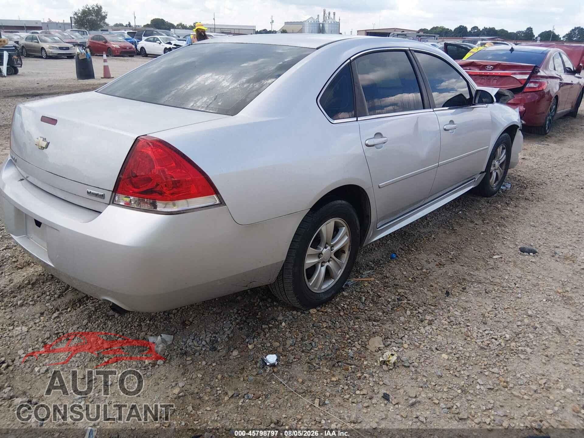 CHEVROLET IMPALA 2013 - 2G1WF5E36D1178314