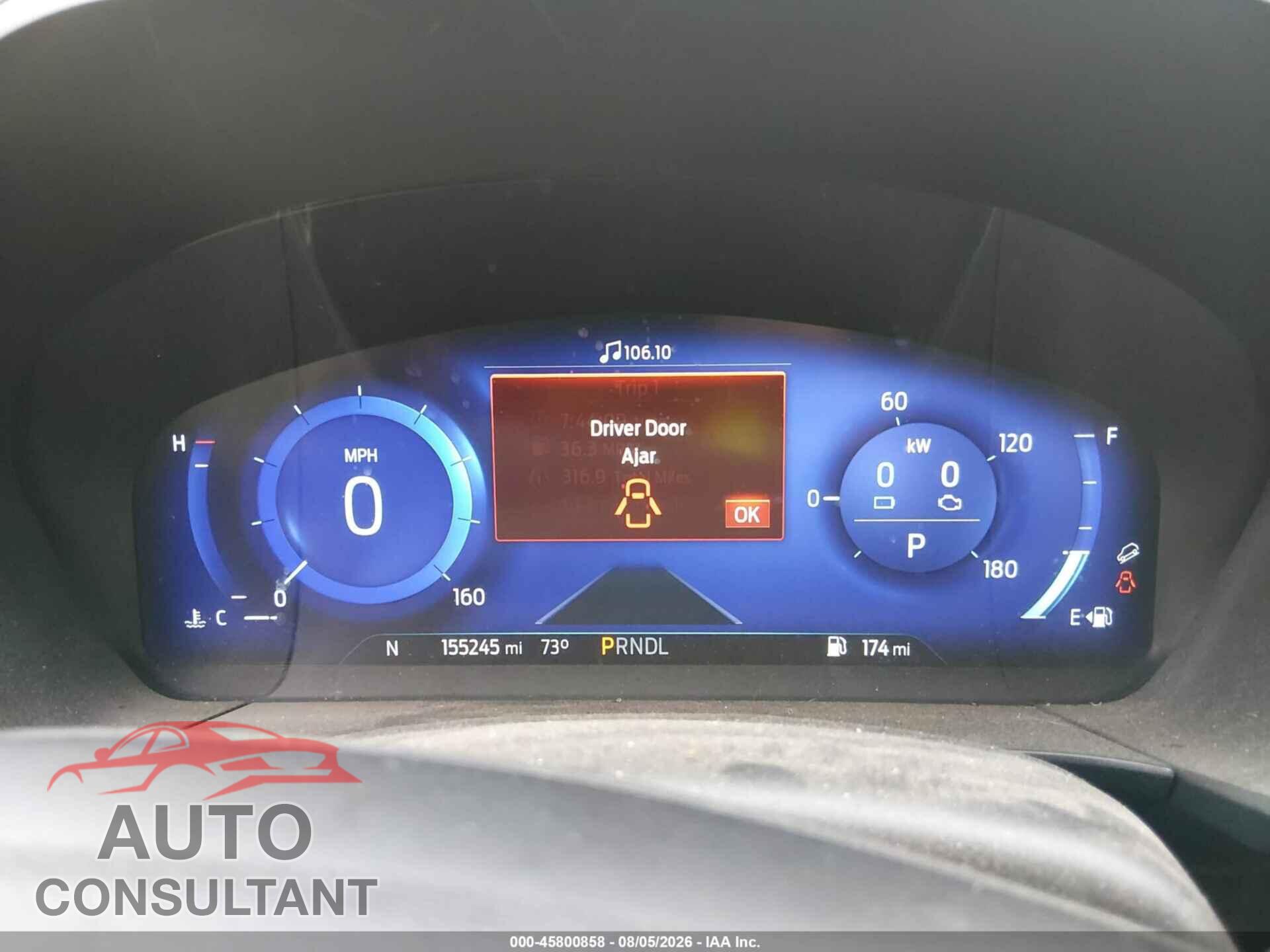 FORD ESCAPE 2020 - 1FMCU9BZ7LUA56687
