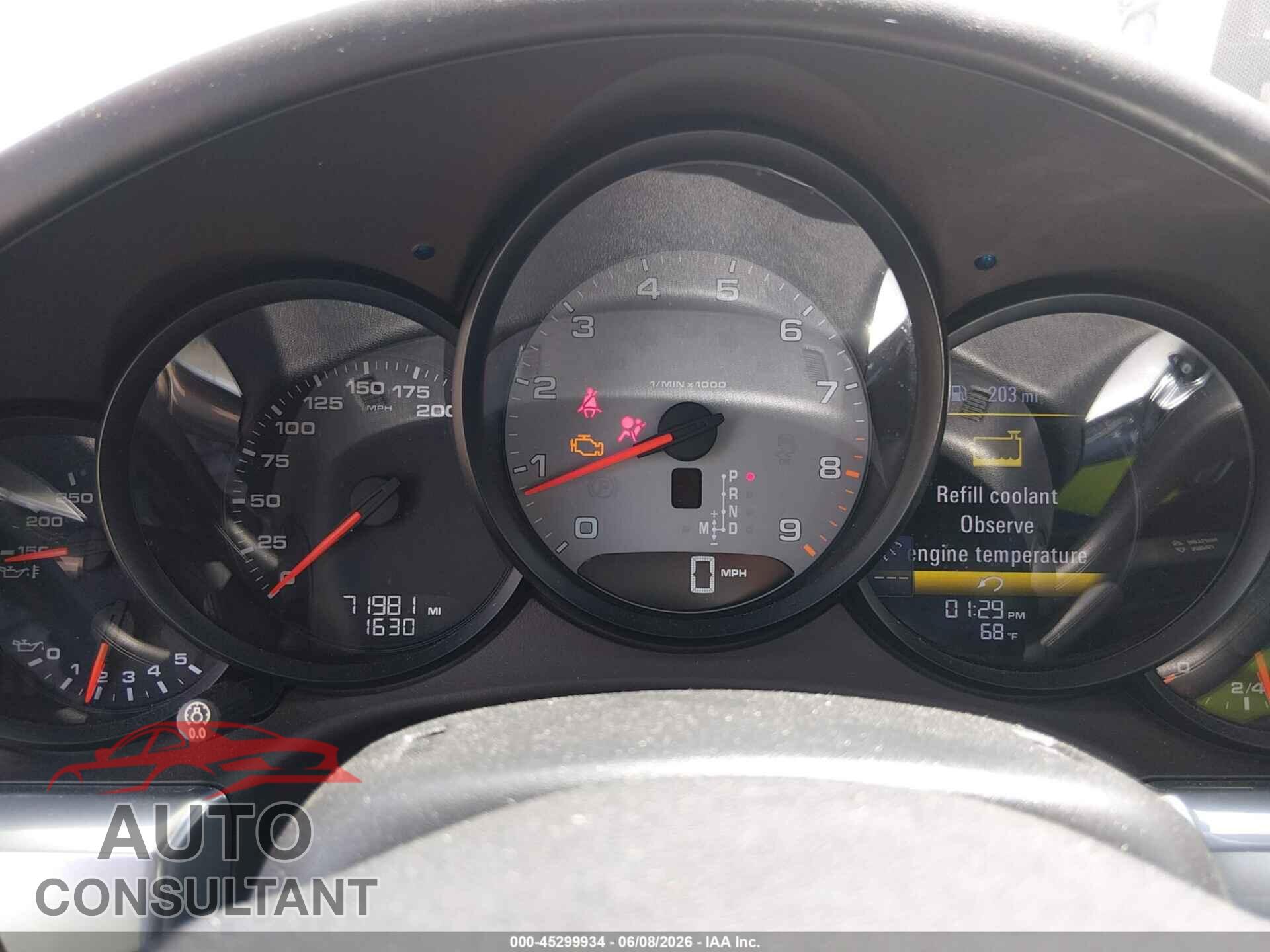 PORSCHE 911 2013 - WP0CB2A90DS154282