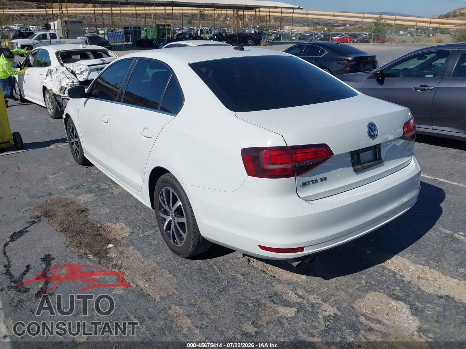 VOLKSWAGEN JETTA 2017 - 3VWDB7AJ1HM263499