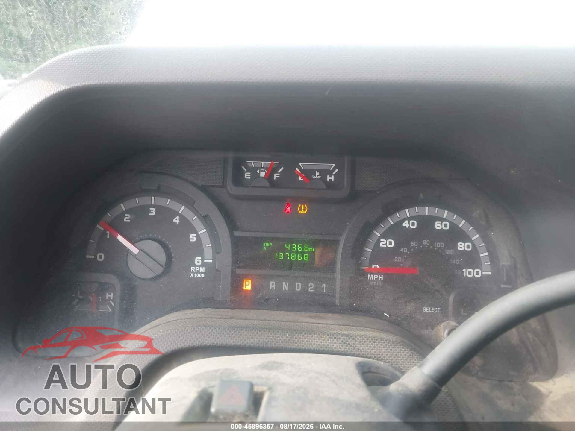 FORD E-250 2013 - 1FTNE2EW4DDA31668