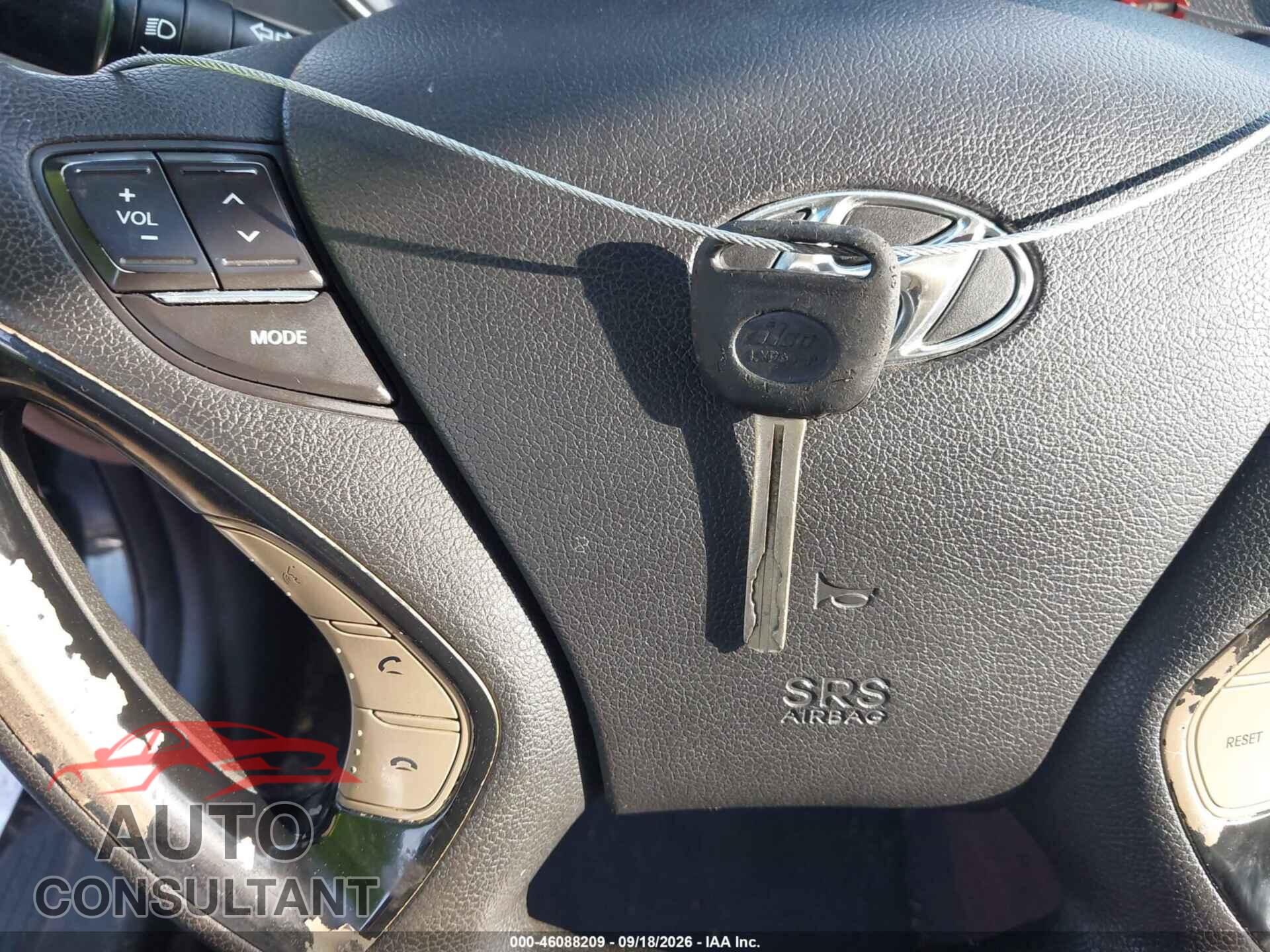 HYUNDAI SONATA 2012 - 5NPEB4AC1CH406442