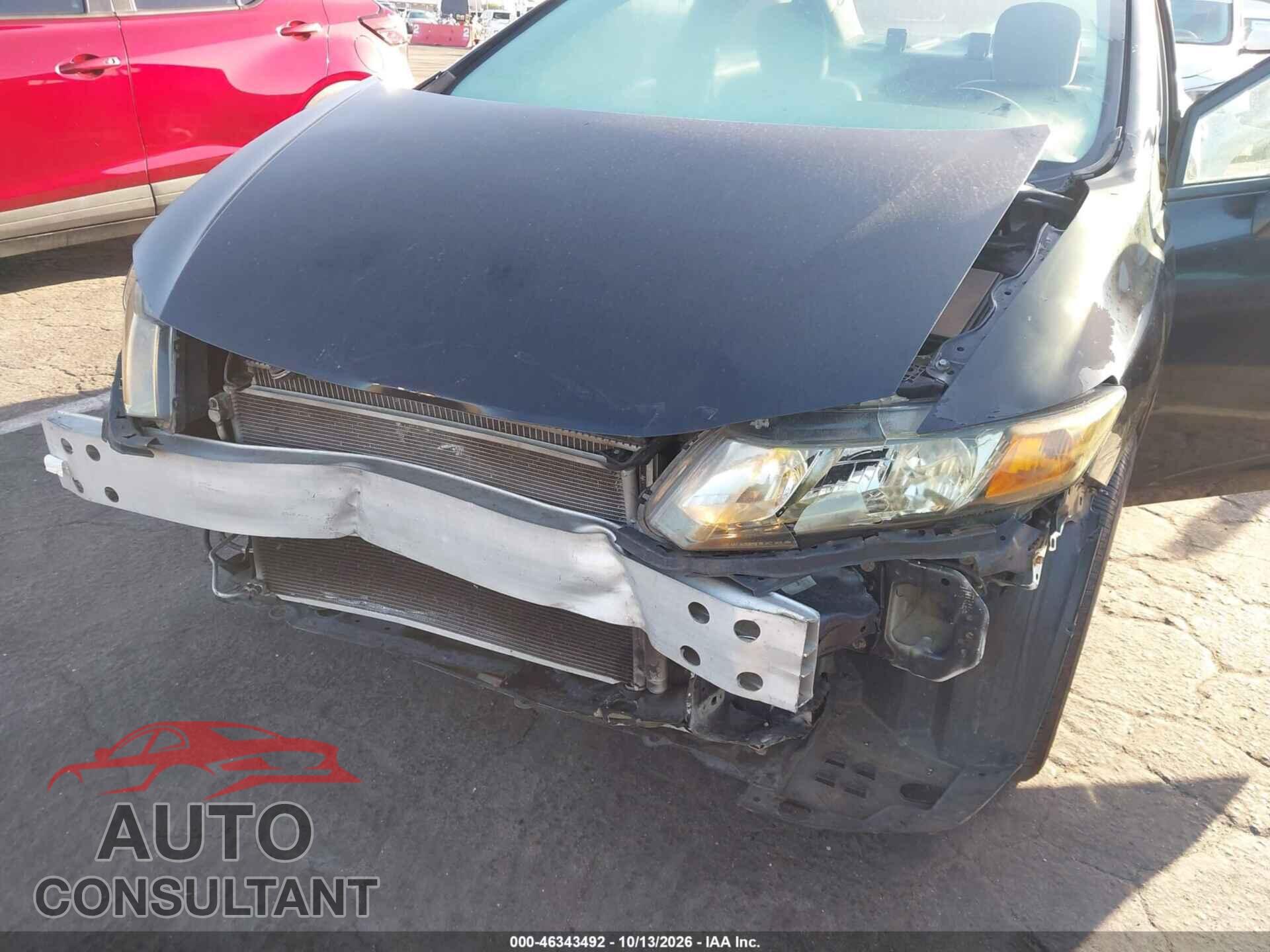 HONDA CIVIC 2012 - 19XFB2F59CE074418