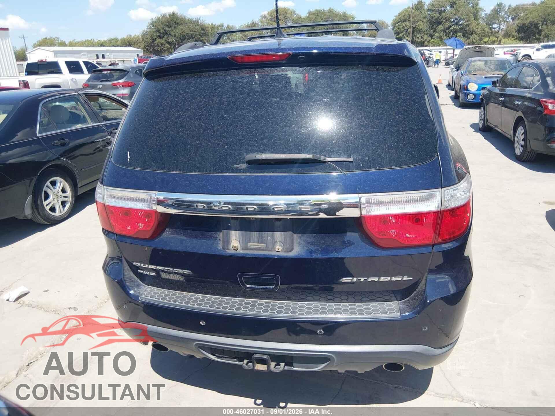 DODGE DURANGO 2012 - 1C4SDJETXCC188308