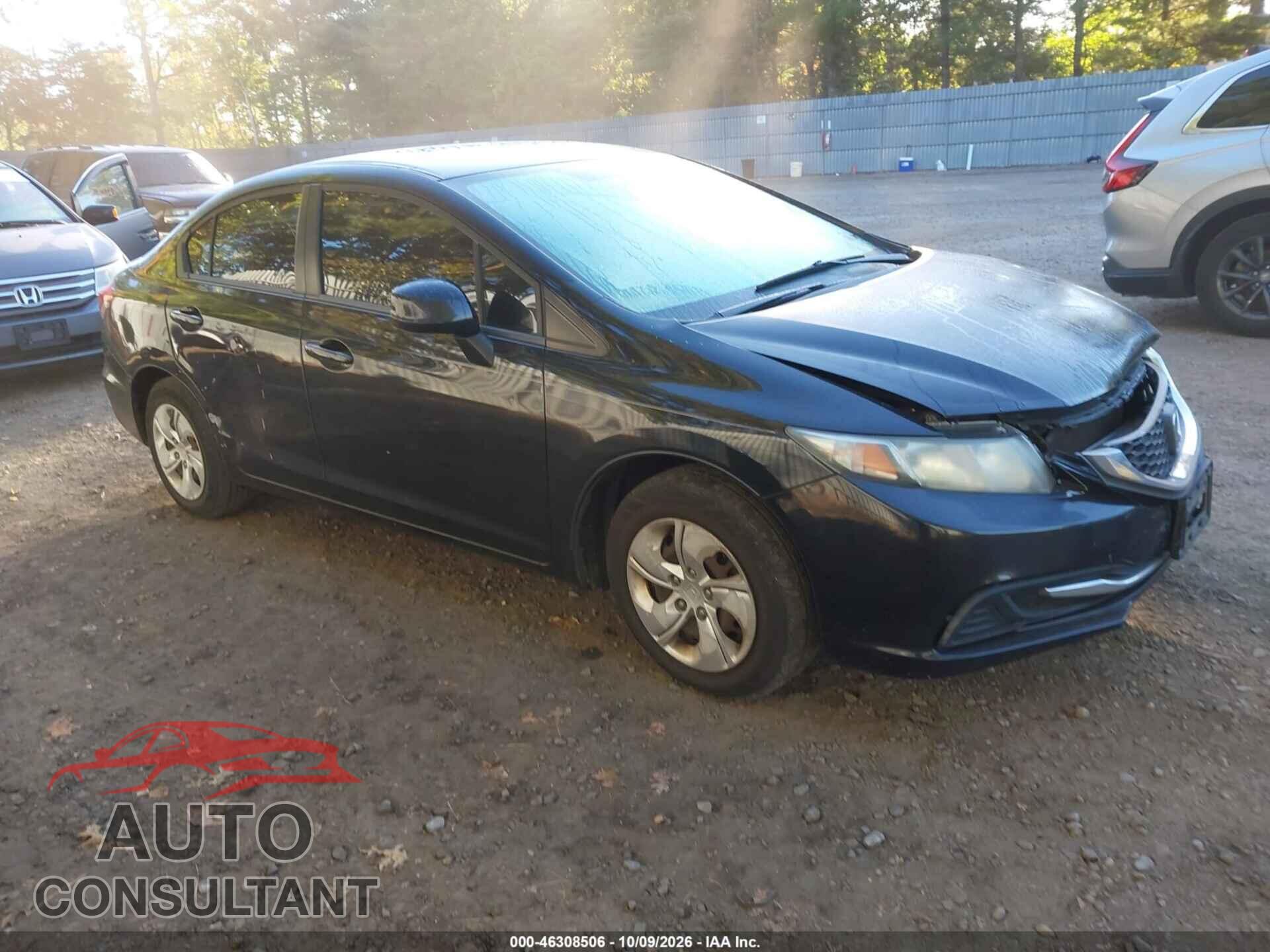 HONDA CIVIC 2013 - 2HGFB2F53DH601635