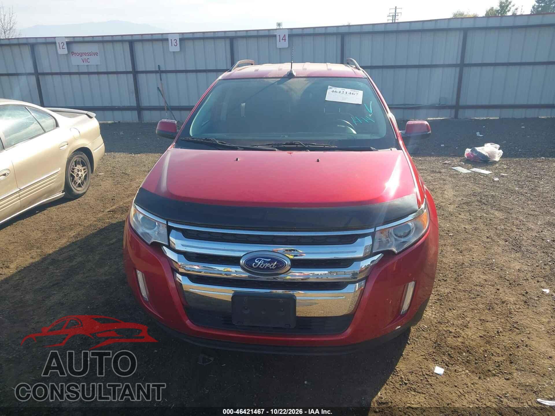 FORD EDGE 2012 - 2FMDK4JCXCBA71250