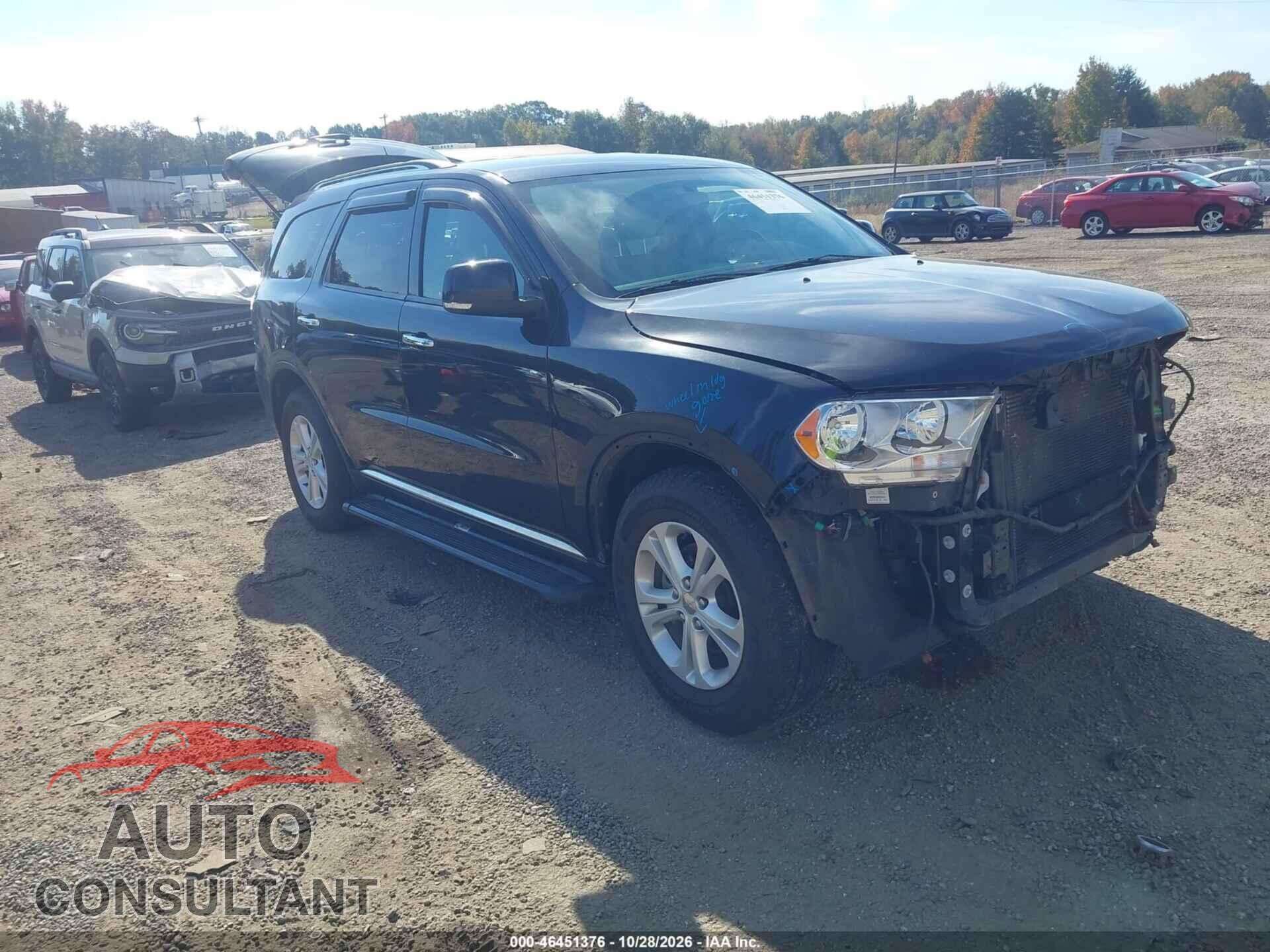 DODGE DURANGO 2013 - 1C4RDHDG4DC637544