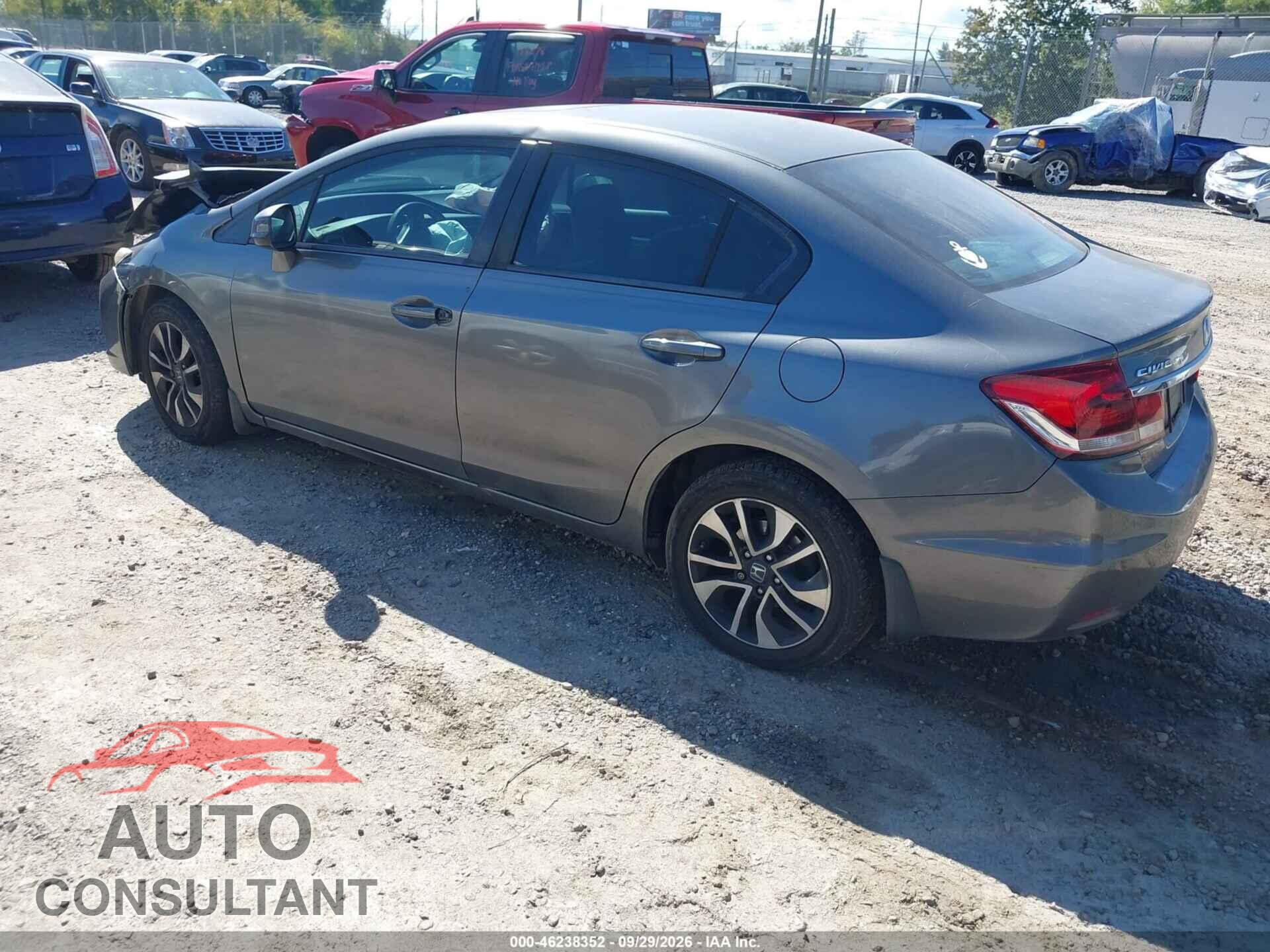HONDA CIVIC 2013 - 19XFB2F83DE033309