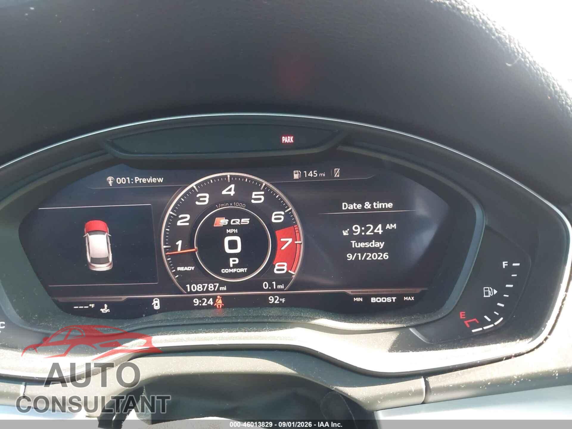 AUDI SQ5 2019 - WA1B4AFY2K2004455