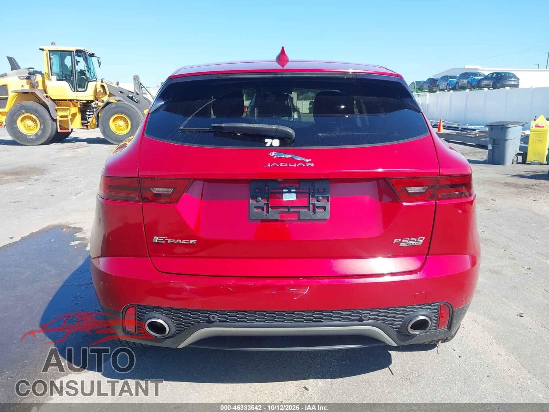 JAGUAR E-PACE 2018 - SADFJ2FX6J1Z25180