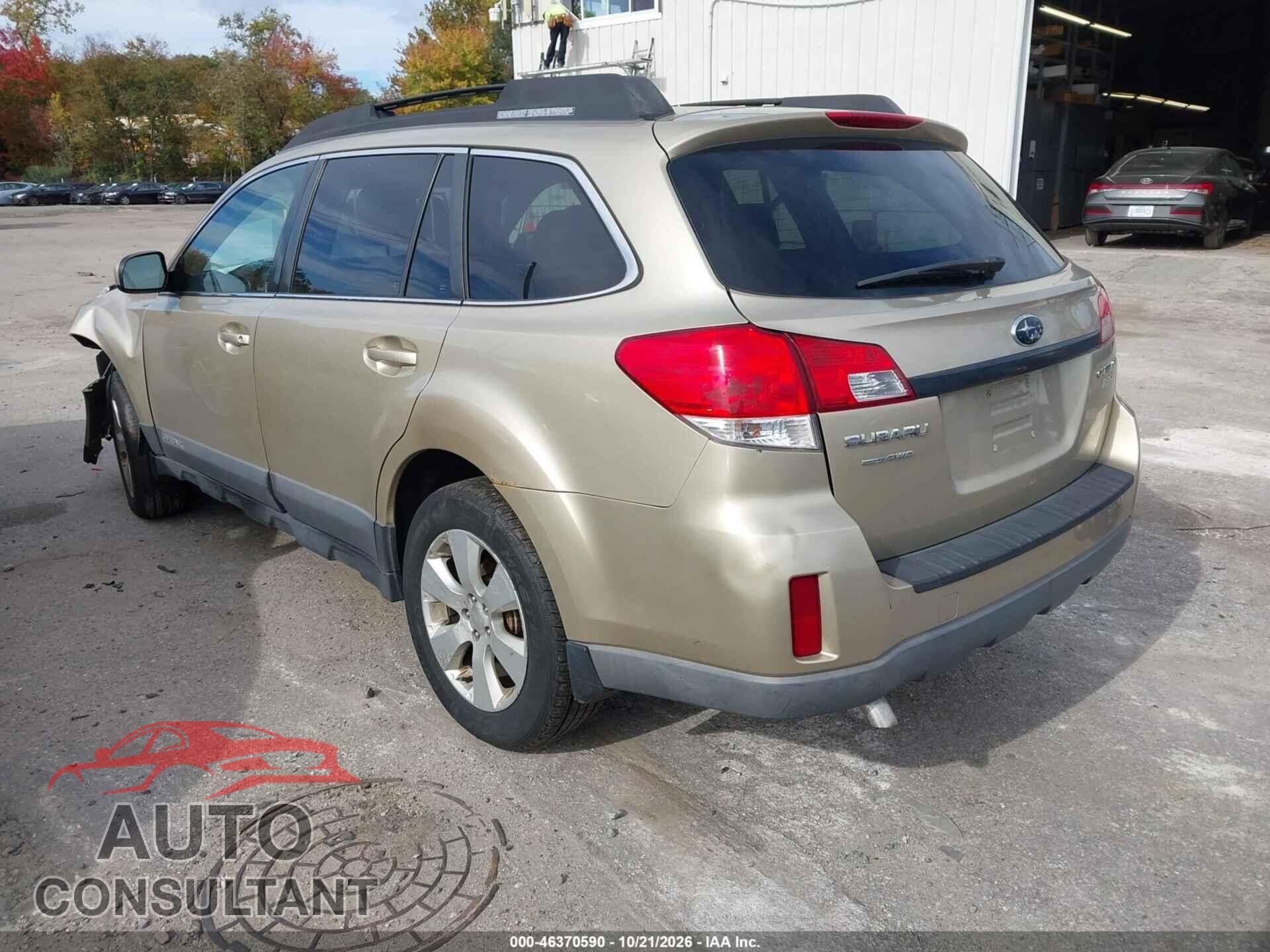 SUBARU OUTBACK 2010 - 4S4BRBCC1A3318477
