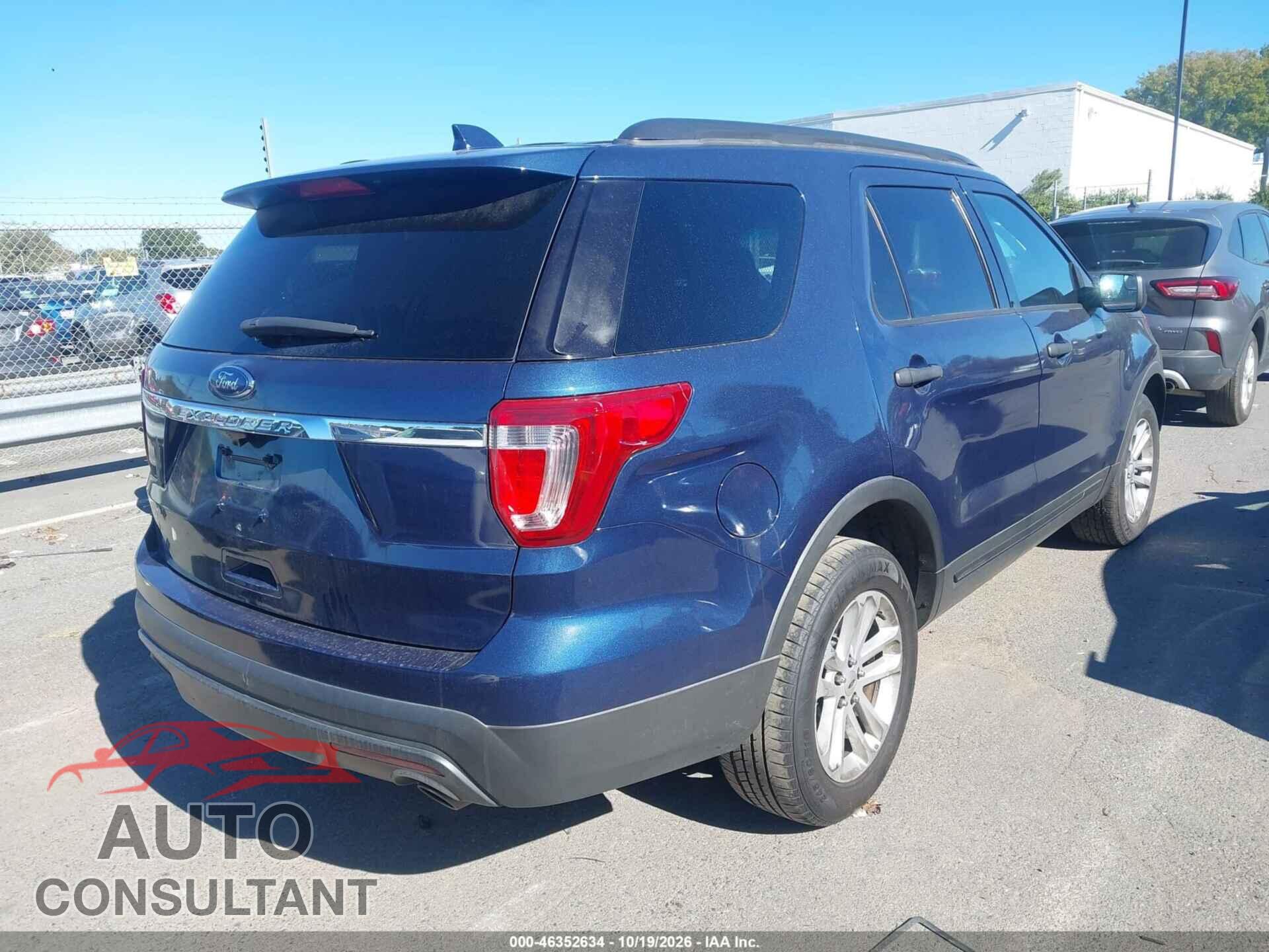 FORD EXPLORER 2017 - 1FM5K8B82HGA26227