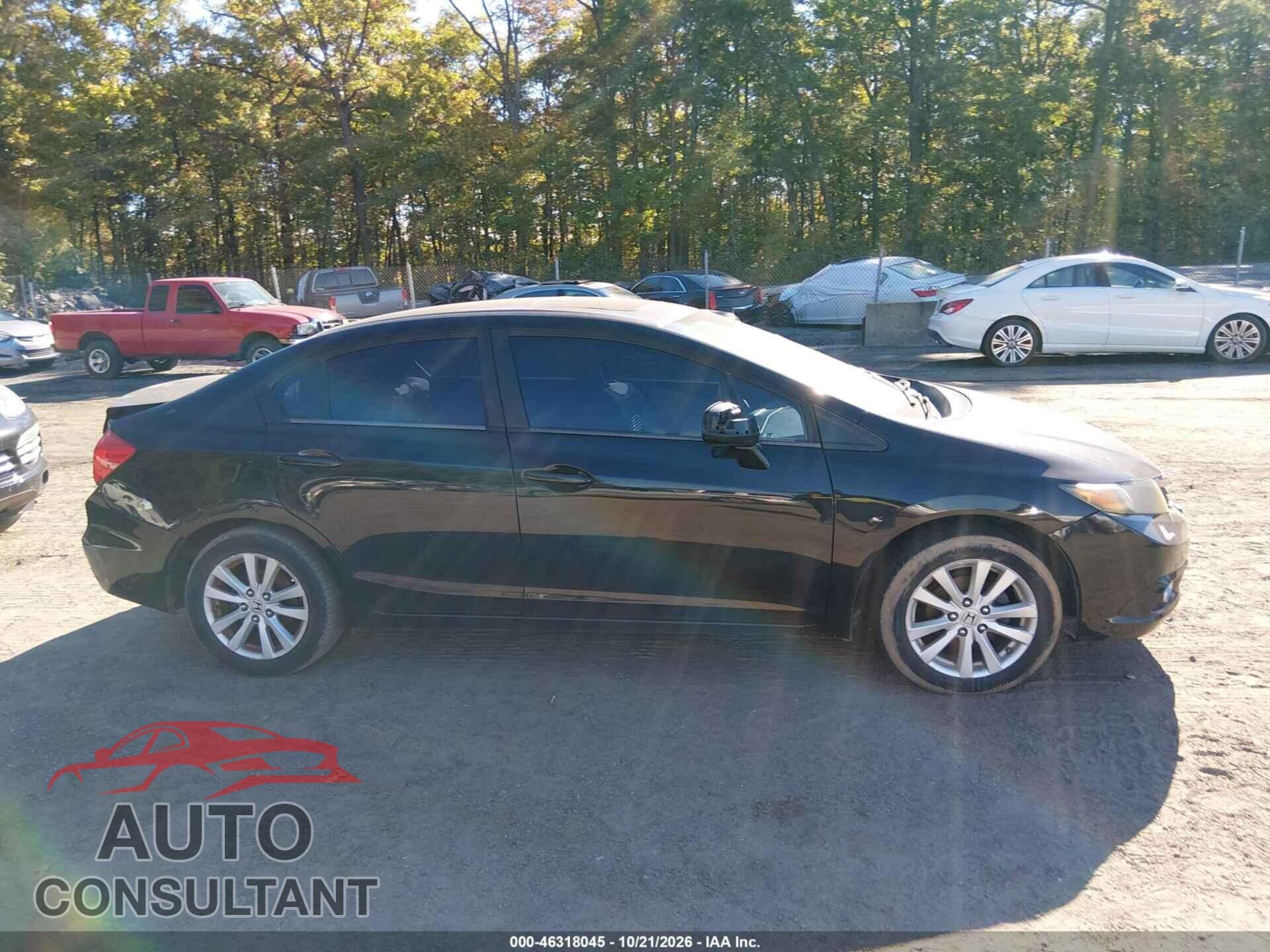 HONDA CIVIC 2012 - 19XFB2F82CE381035