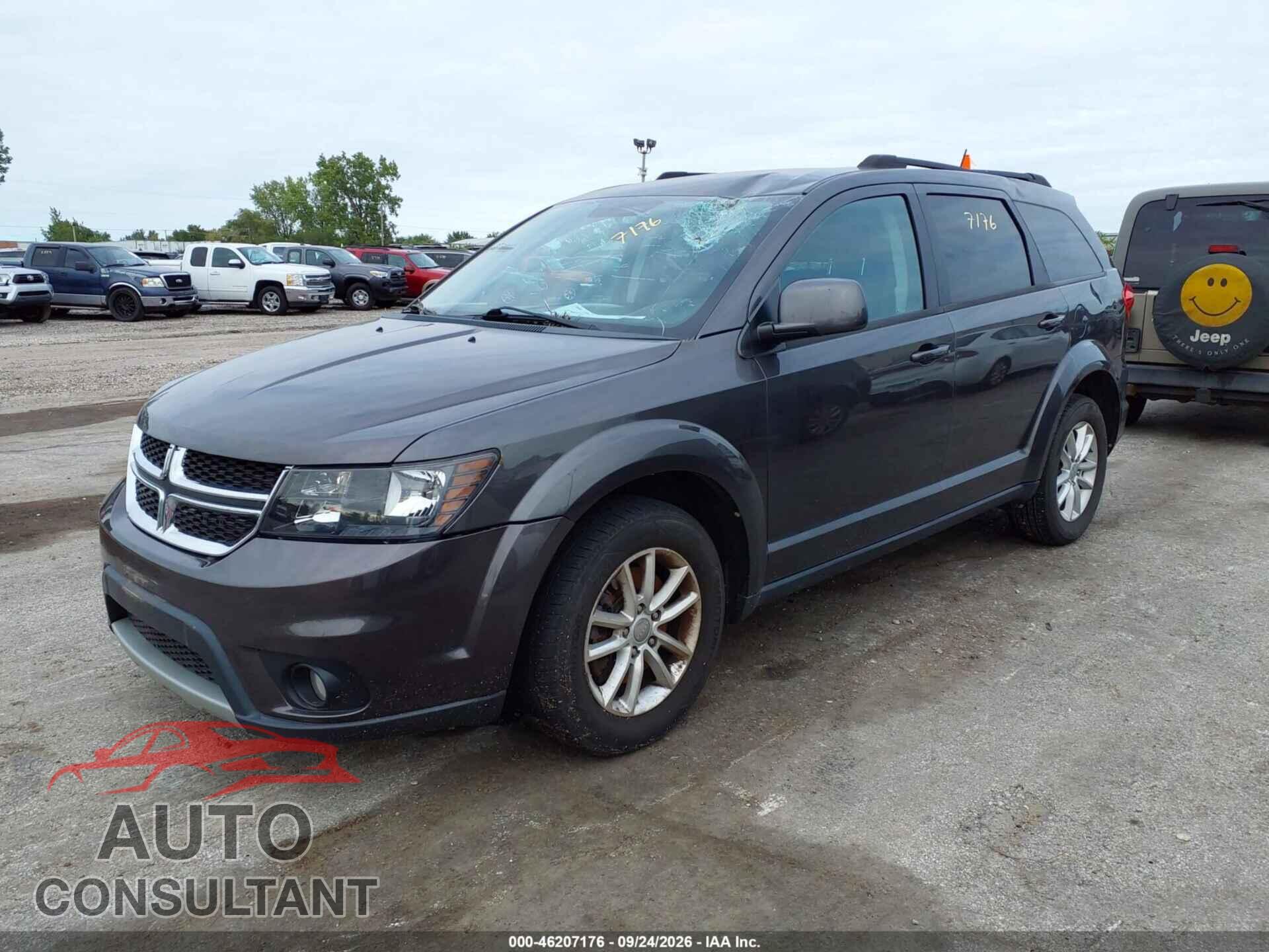 DODGE JOURNEY 2017 - 3C4PDCBG3HT537250