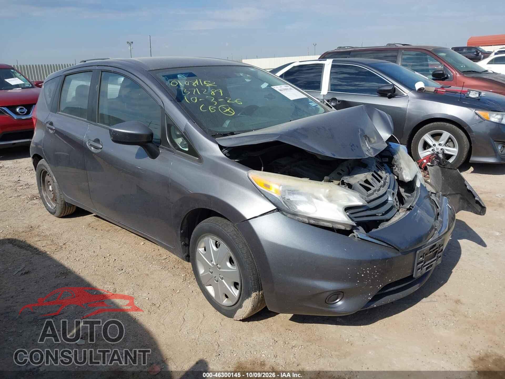 NISSAN VERSA NOTE 2016 - 3N1CE2CP2GL371289