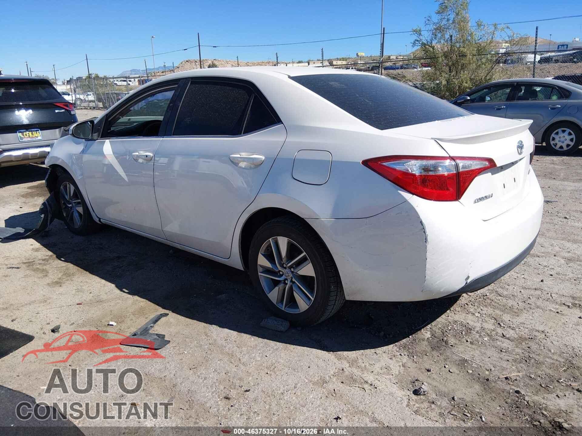 TOYOTA COROLLA 2015 - 5YFBPRHE2FP226516