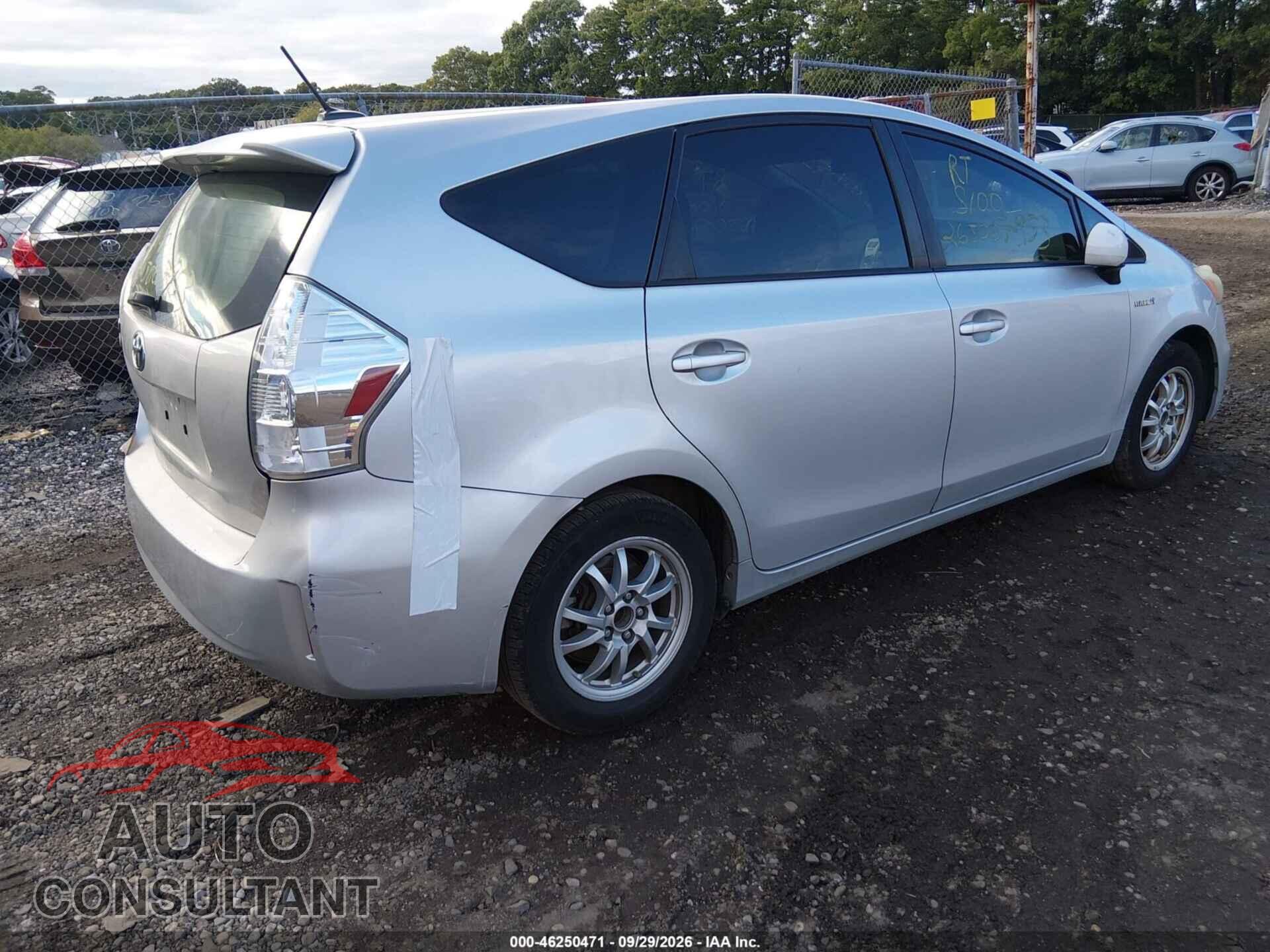 TOYOTA PRIUS V 2014 - JTDZN3EU7E3305541