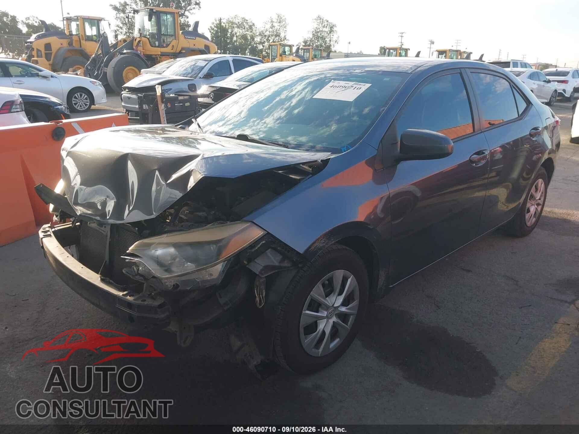 TOYOTA COROLLA 2015 - 5YFBURHE7FP210787