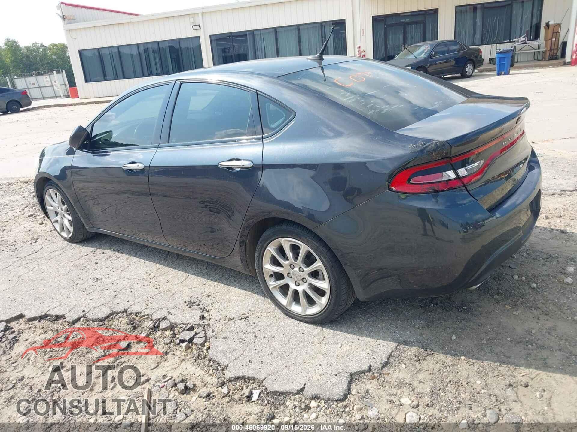 DODGE DART 2013 - 1C3CDFCH0DD208873