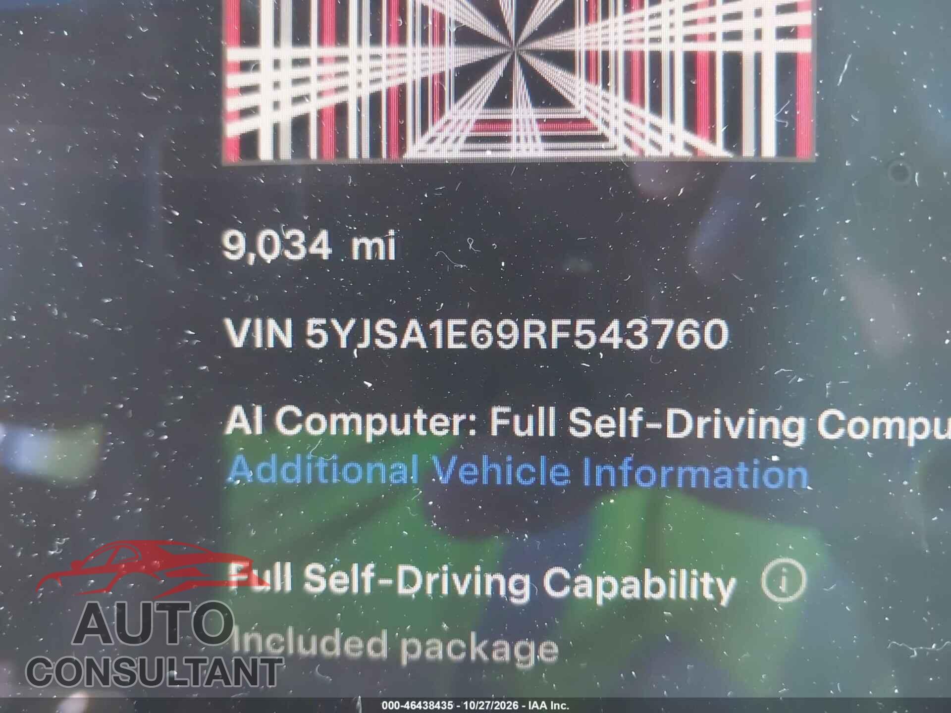 TESLA MODEL S 2024 - 5YJSA1E69RF543760