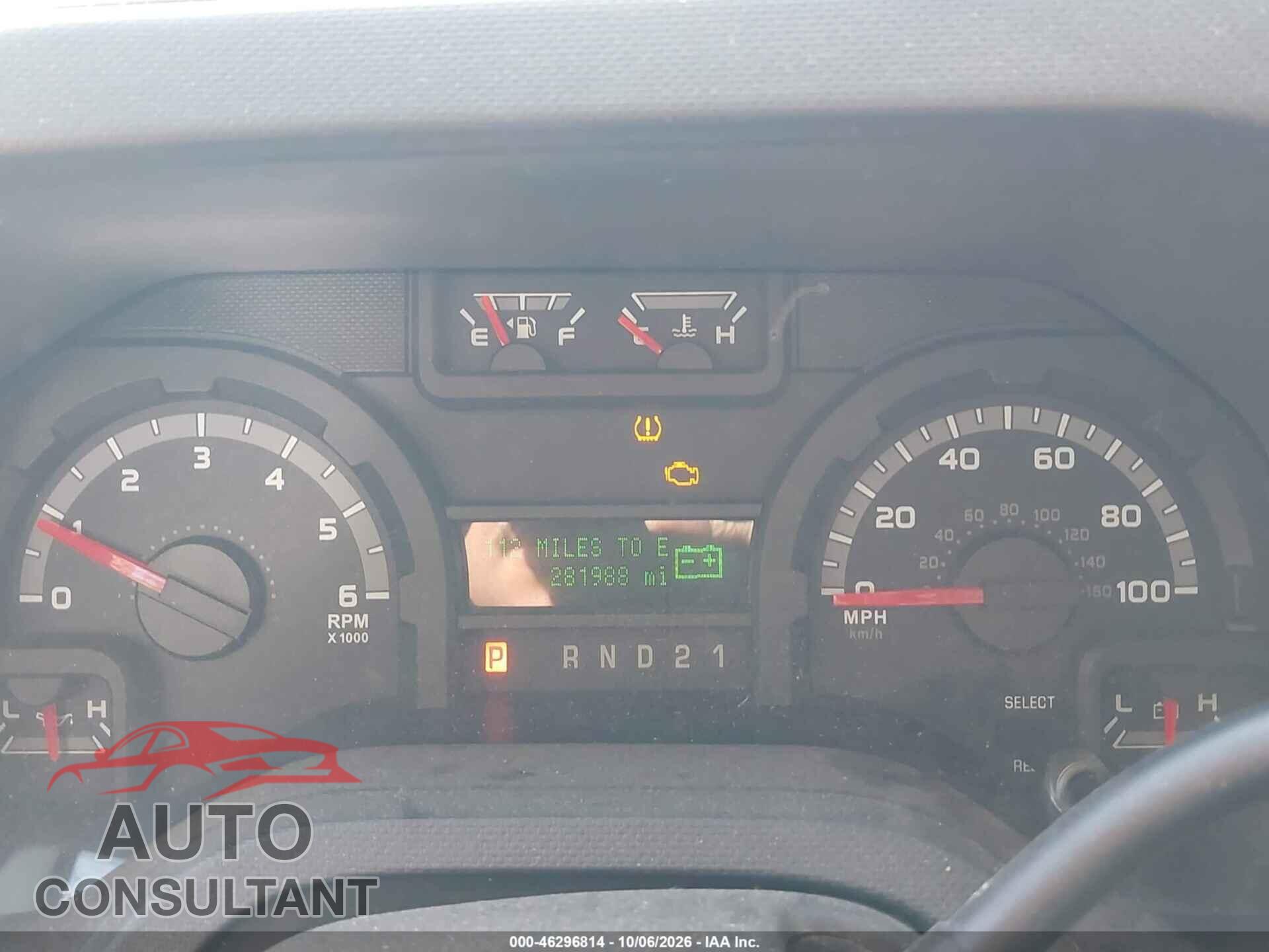 FORD E-350 SUPER DUTY 2010 - 1FBNE3BL0ADA78146