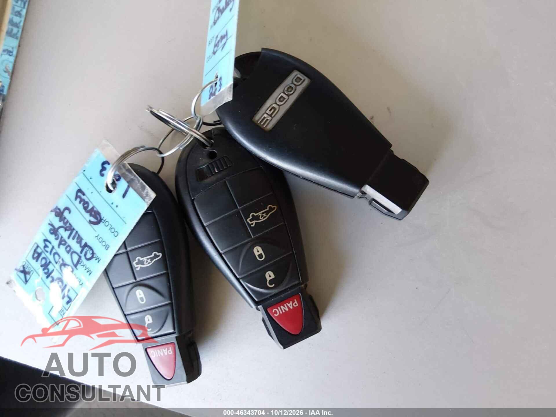 DODGE CHALLENGER 2013 - 2C3CDYAG8DH670039