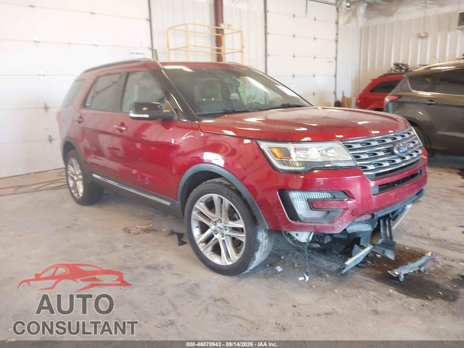 FORD EXPLORER 2017 - 1FM5K8D85HGA10407