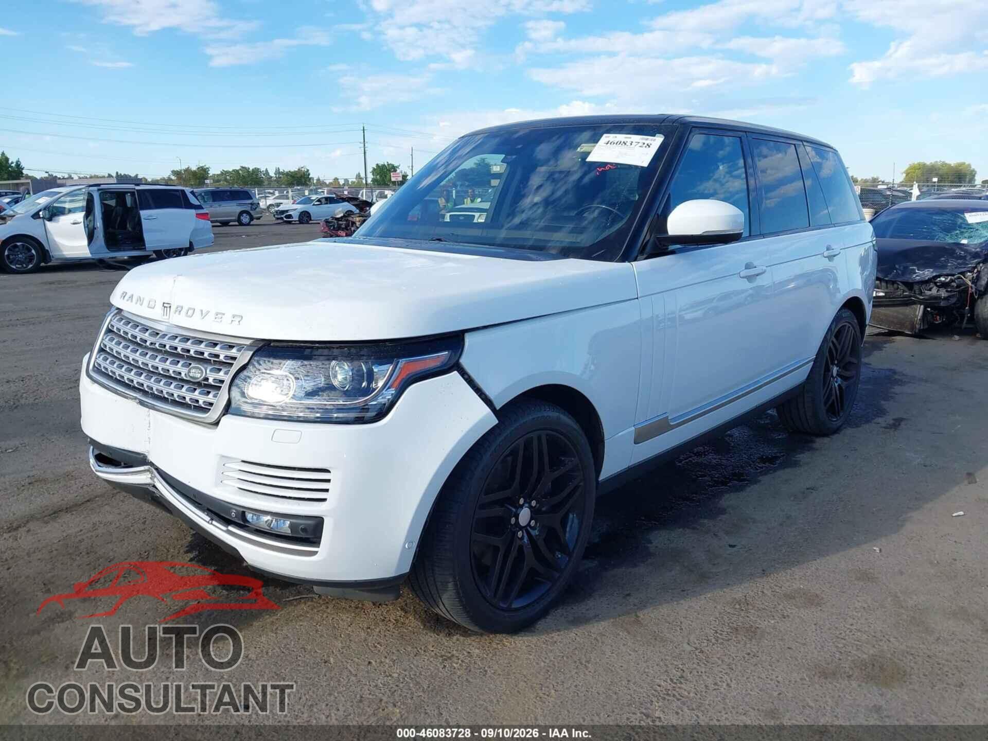 LAND ROVER RANGE ROVER 2015 - SALGS2TF0FA214194