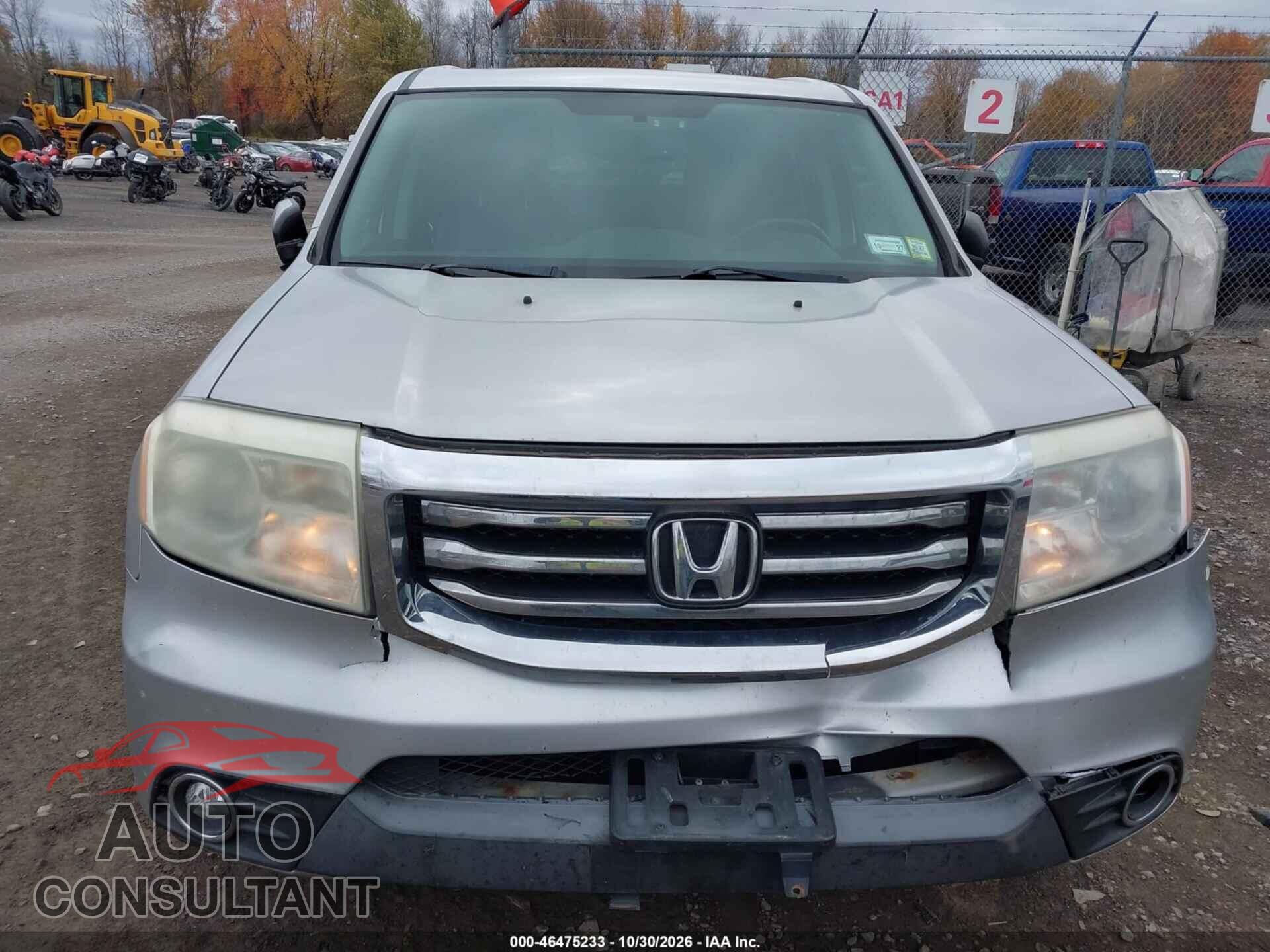 HONDA PILOT 2014 - 5FNYF4H5XEB024100