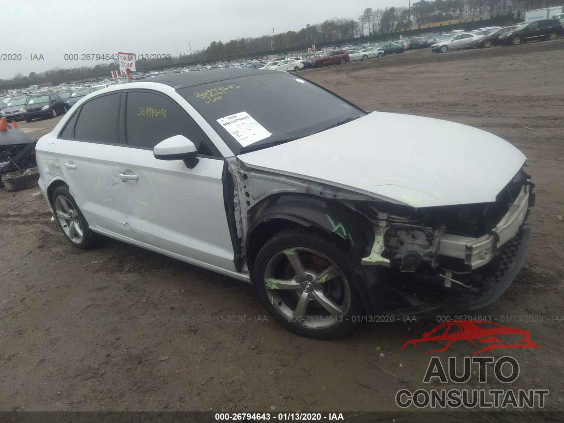 Audi A3 2015 - WAUBFGFF1F1116593