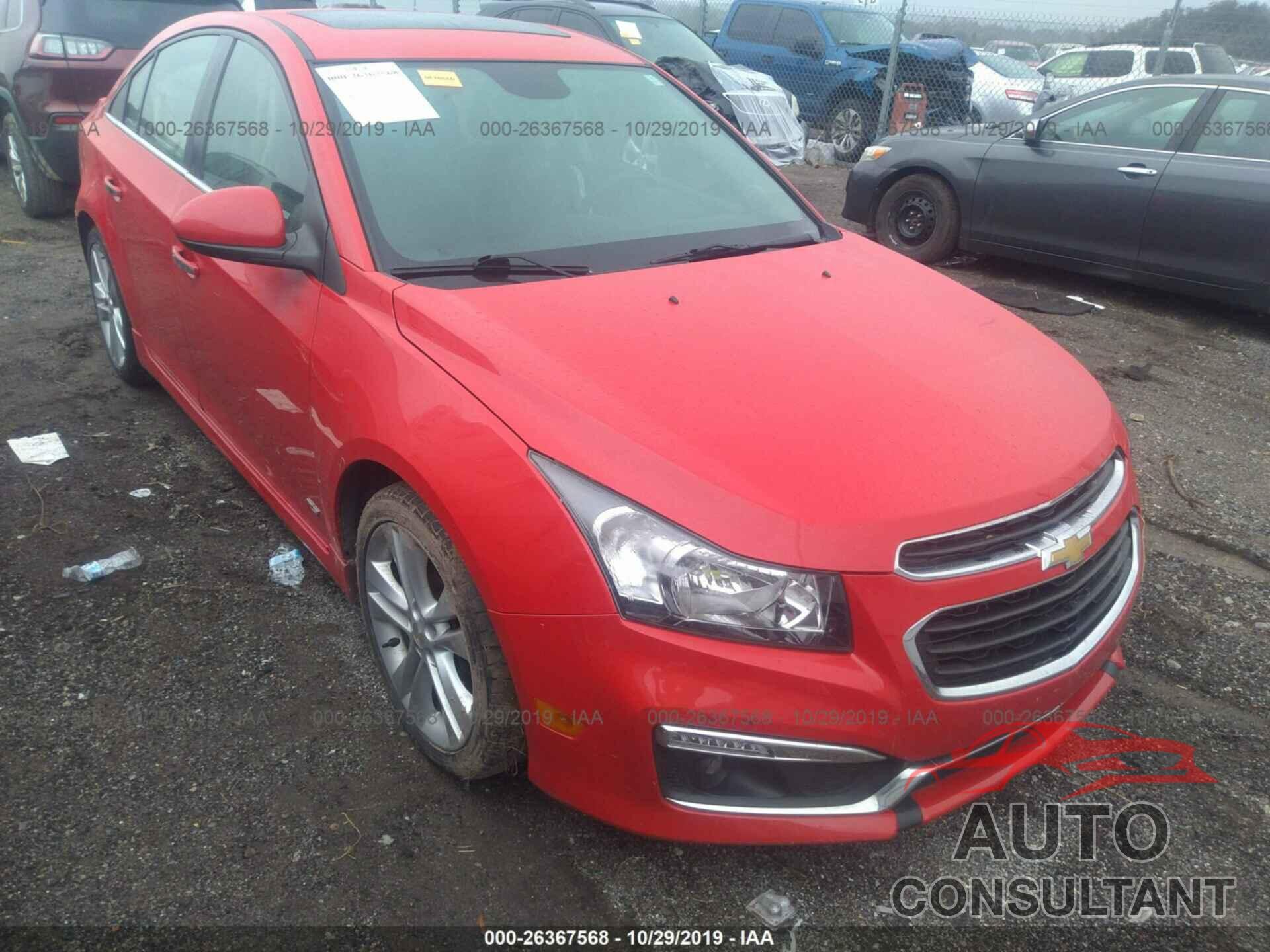 CHEVROLET CRUZE 2015 - 1G1PG5SB5F7290461