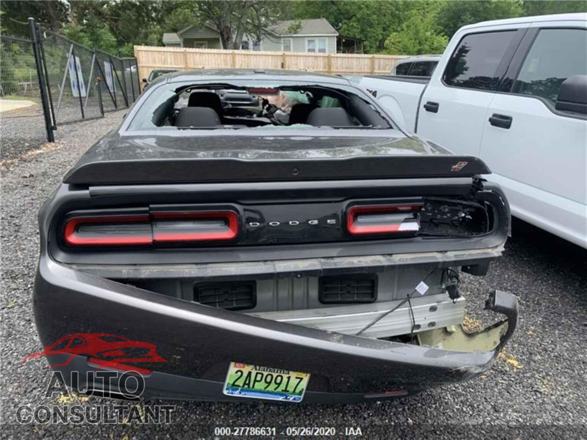 DODGE CHALLENGER 2019 - 2C3CDZGG9KH629770