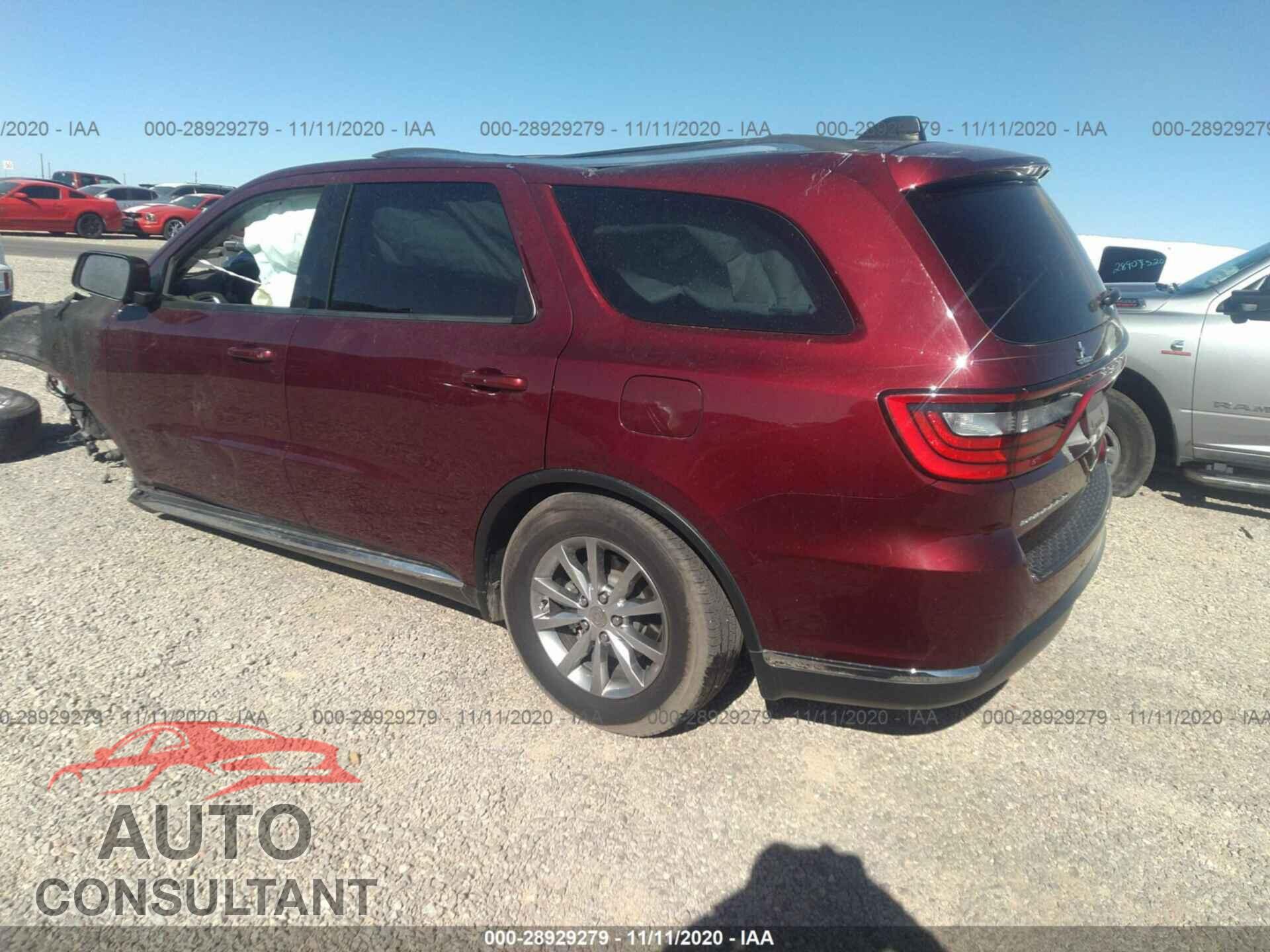 DODGE DURANGO 2017 - 1C4RDHAG5HC629317