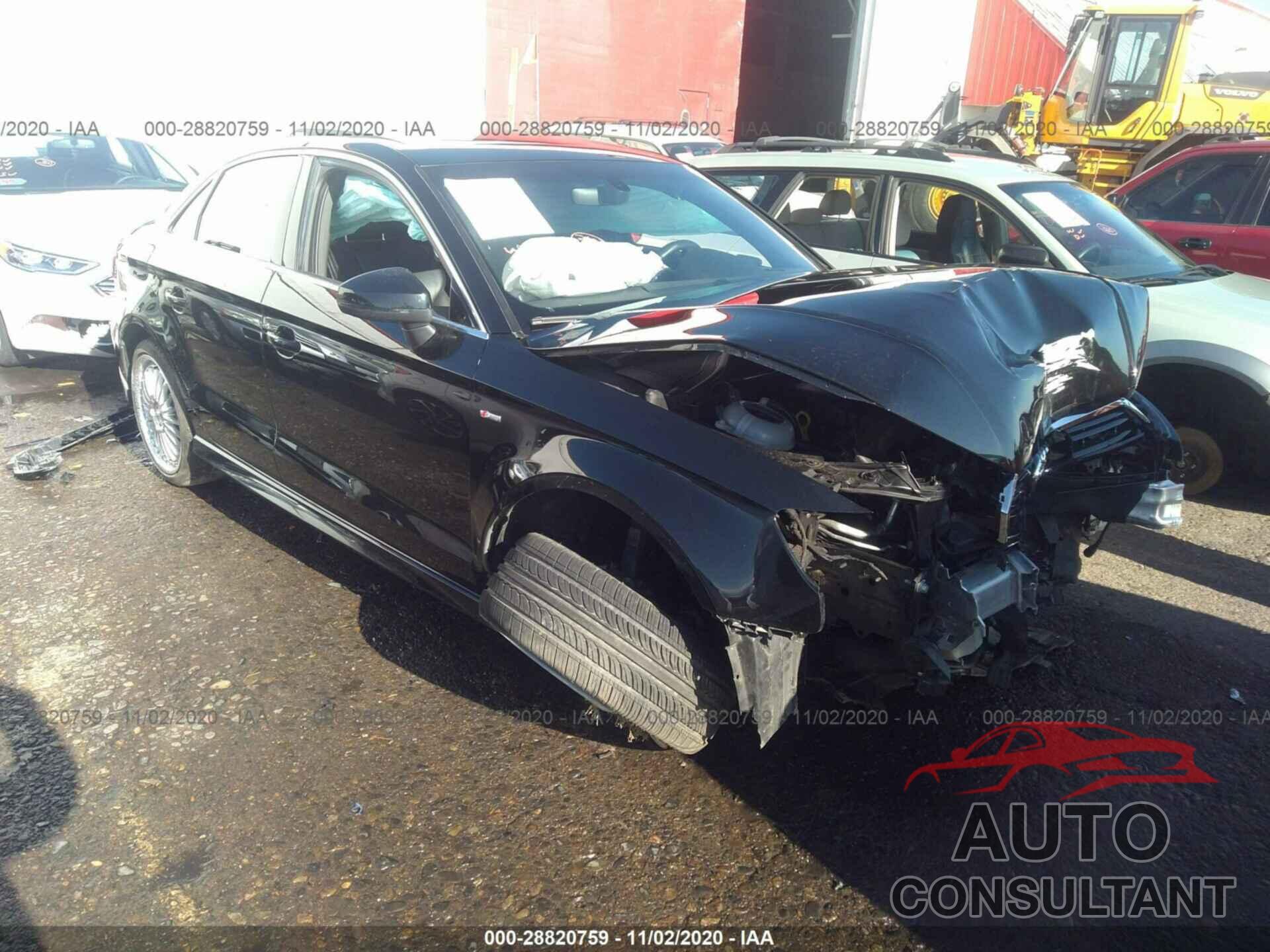 AUDI A3 SEDAN 2017 - WAUJ8HFF2H1072943