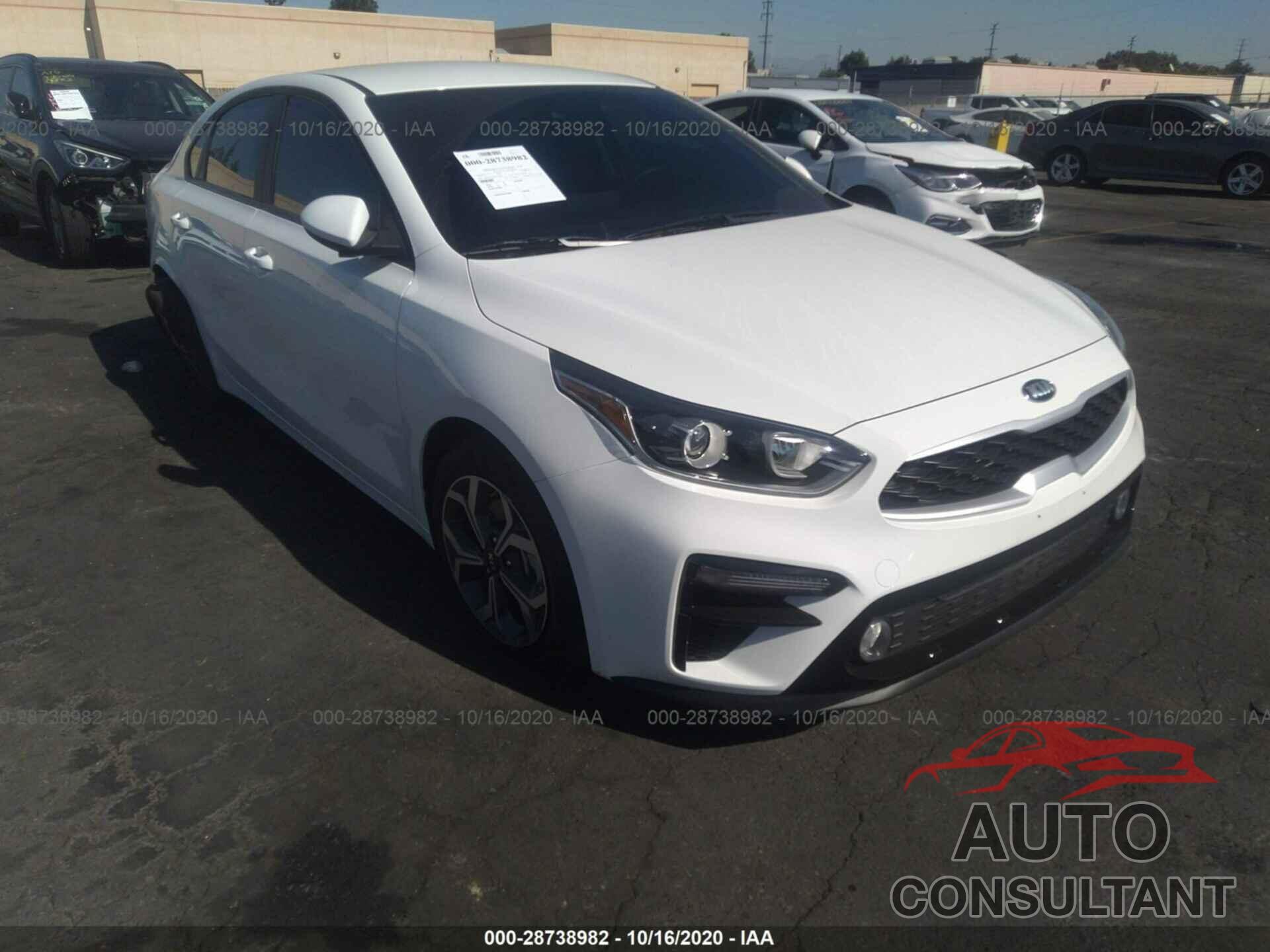 KIA FORTE 2020 - 3KPF24AD5LE258877