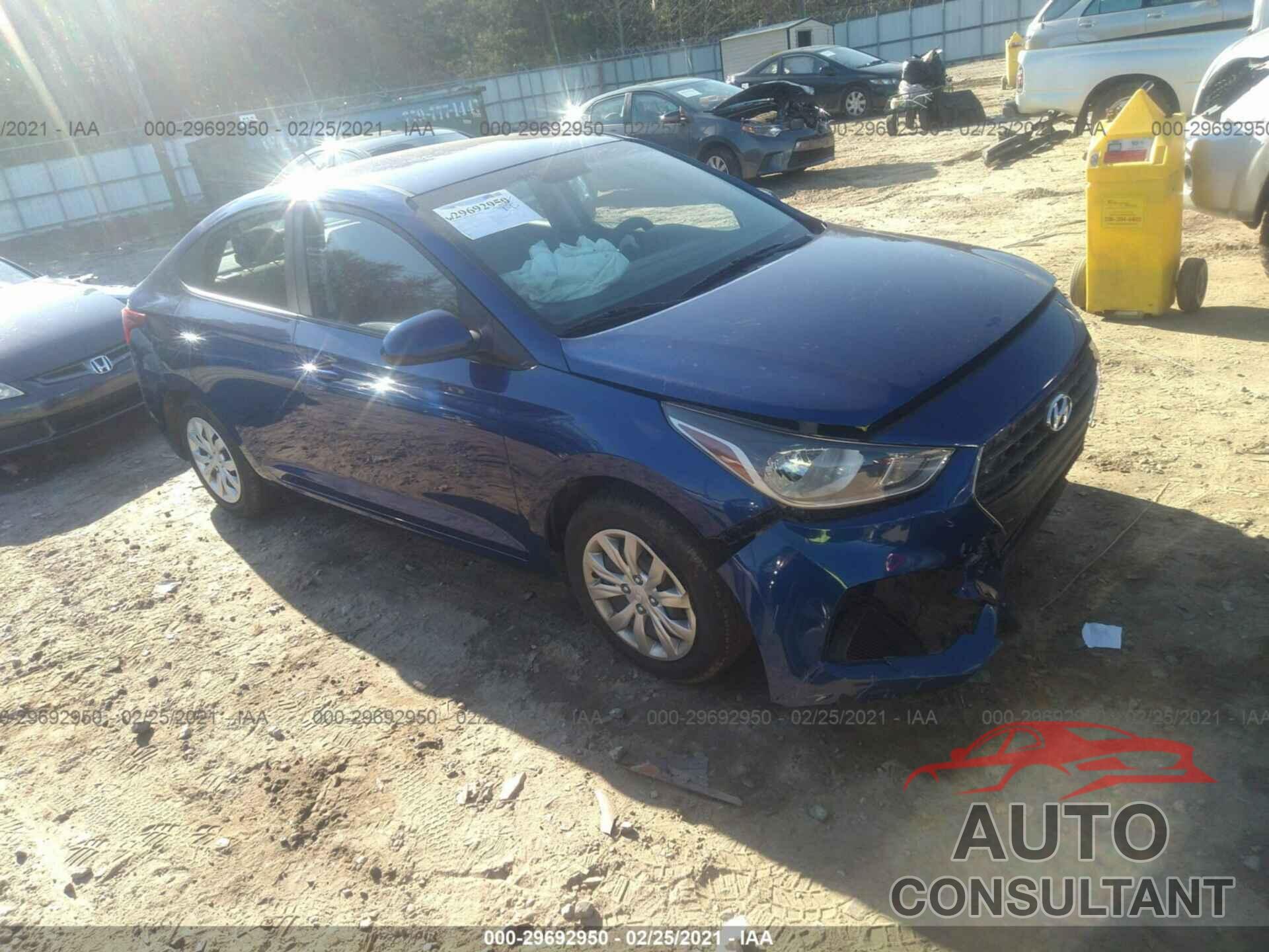 HYUNDAI ACCENT 2018 - 3KPC24A35JE025198