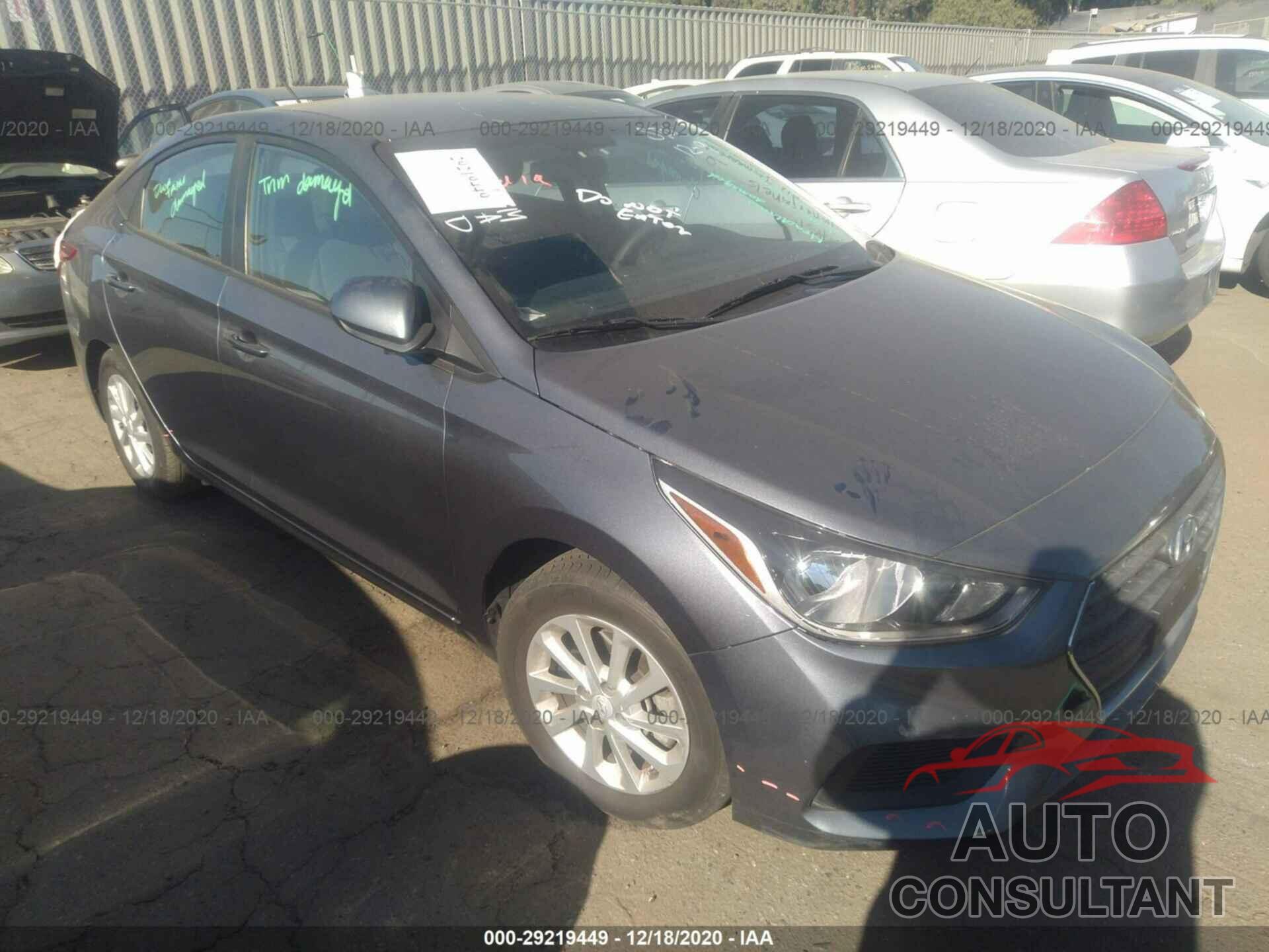 HYUNDAI ACCENT 2018 - 3KPC24A36JE011228