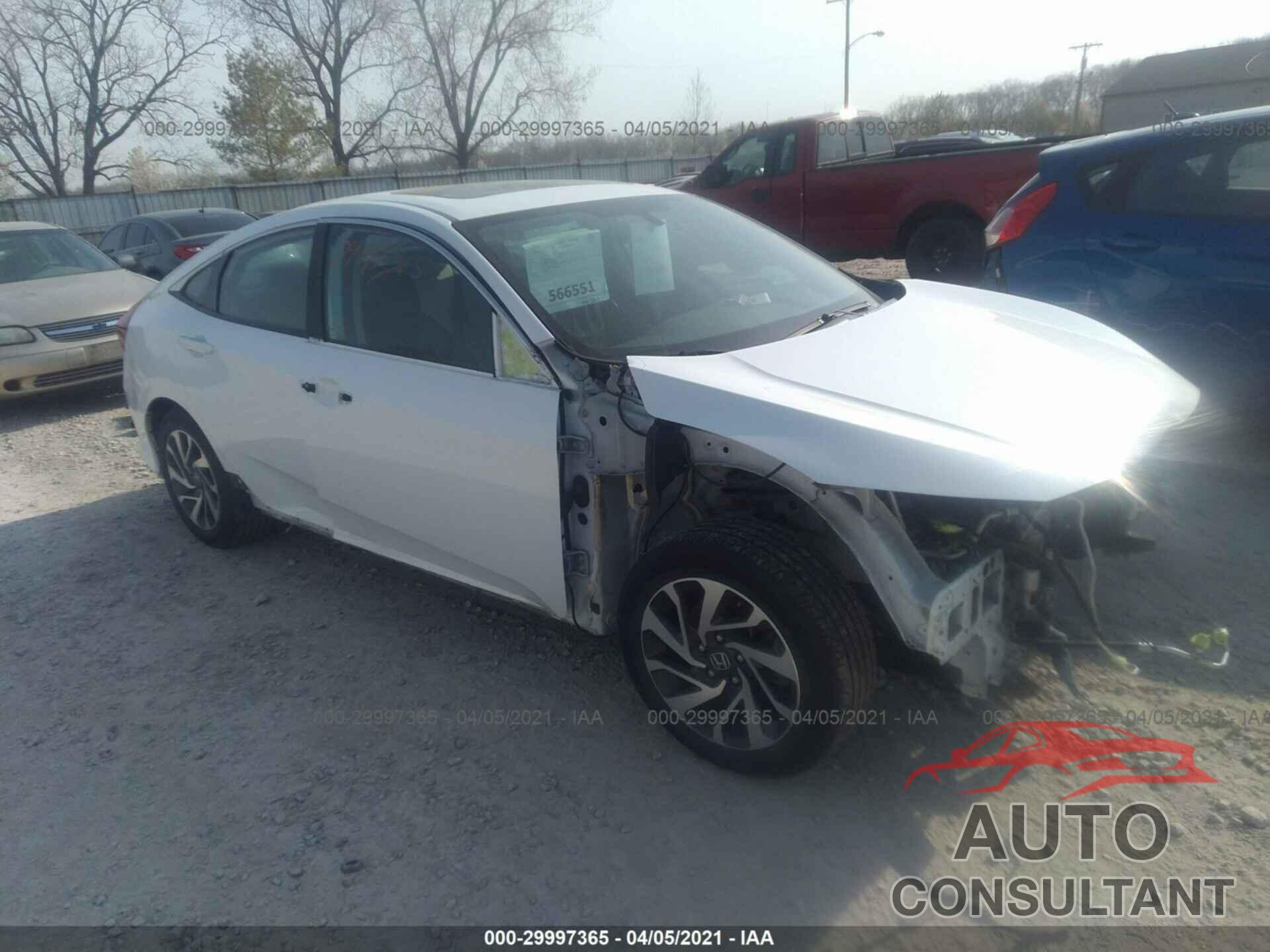 HONDA CIVIC SEDAN 2016 - 19XFC2F79GE020587