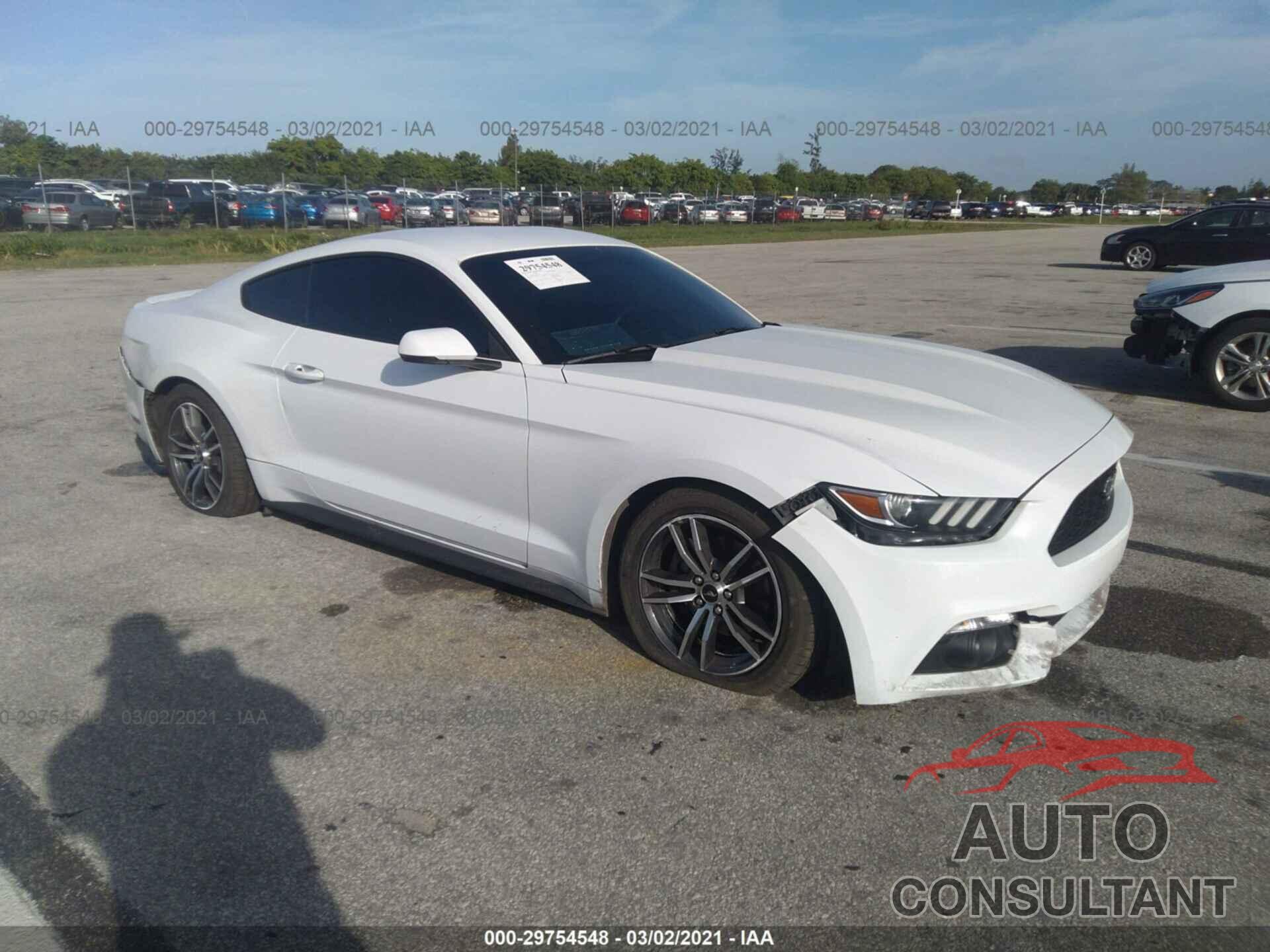 FORD MUSTANG 2017 - 1FA6P8TH1H5278917