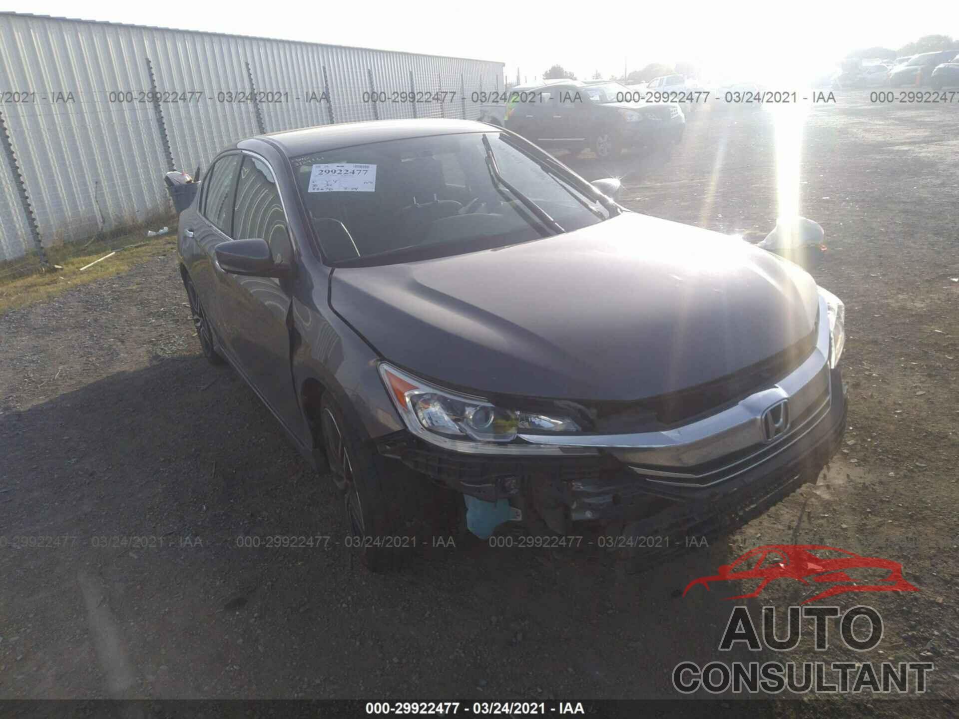 HONDA ACCORD SEDAN 2017 - 1HGCR2F10HA165343