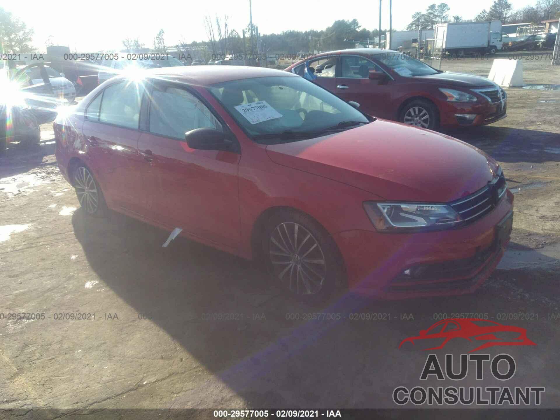 VOLKSWAGEN JETTA SEDAN 2016 - 3VWD17AJ6GM300287