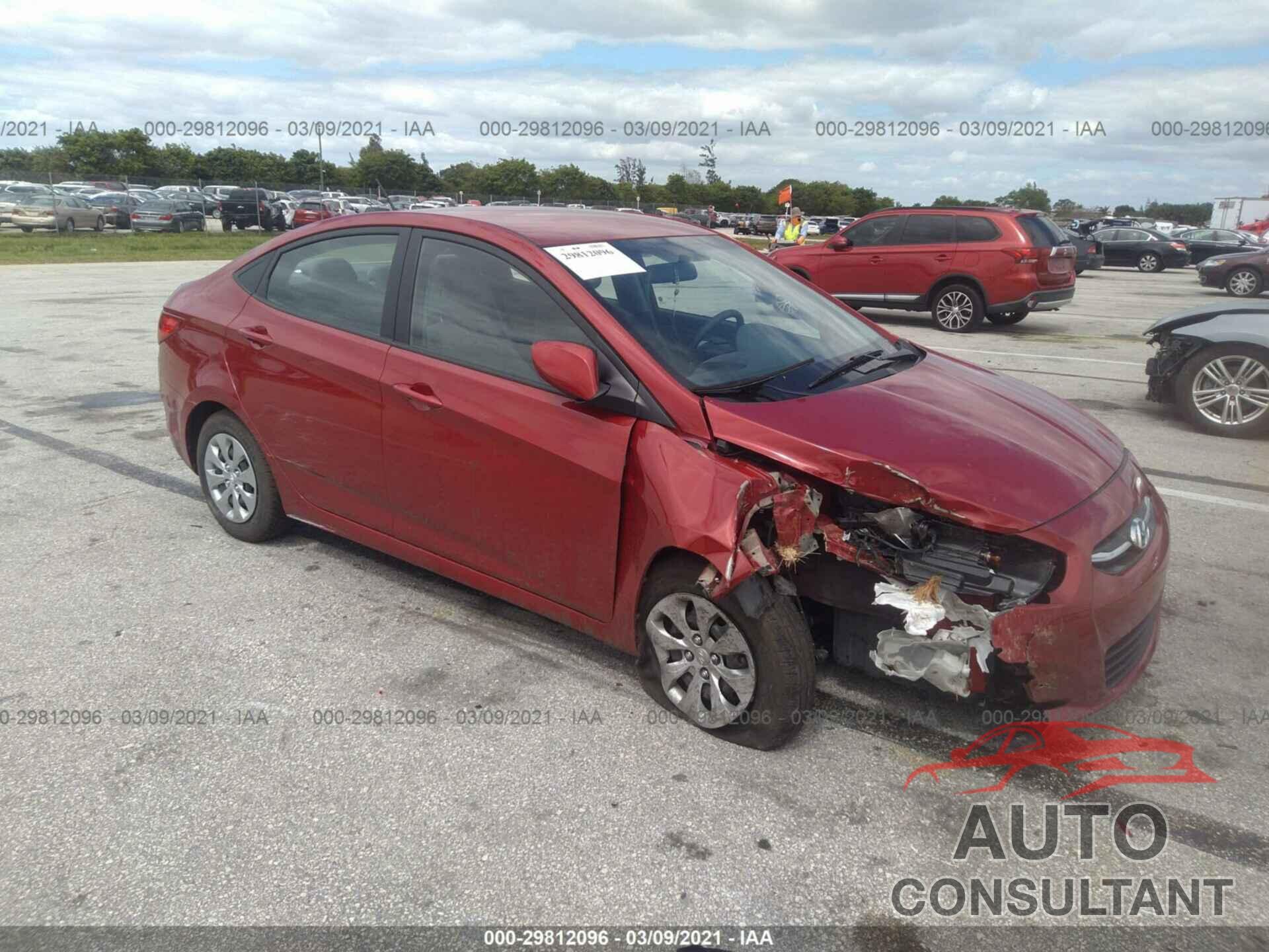 HYUNDAI ACCENT 2017 - KMHCT4AE5HU357566