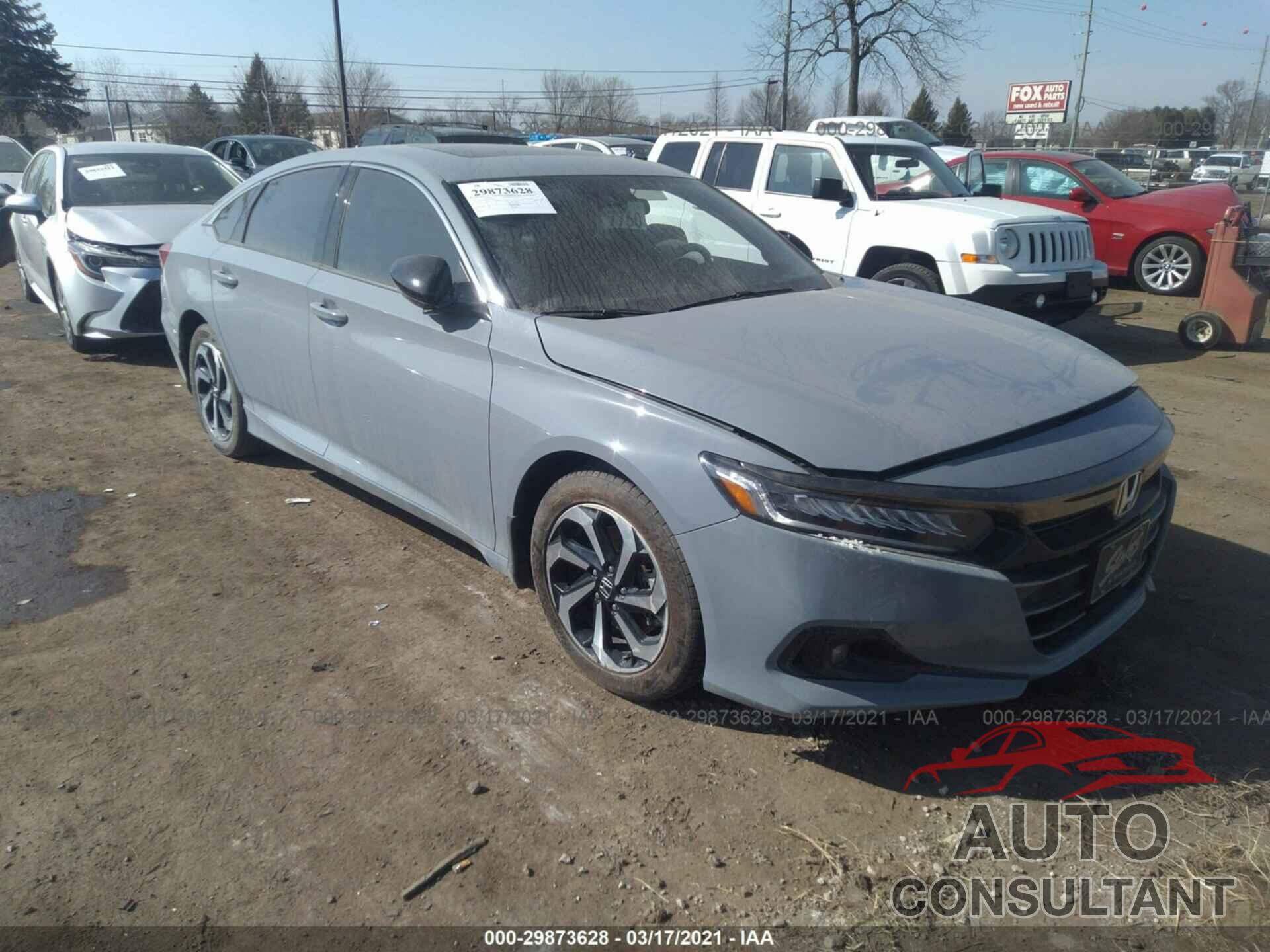 HONDA ACCORD SEDAN 2021 - 1HGCV2F38MA002284