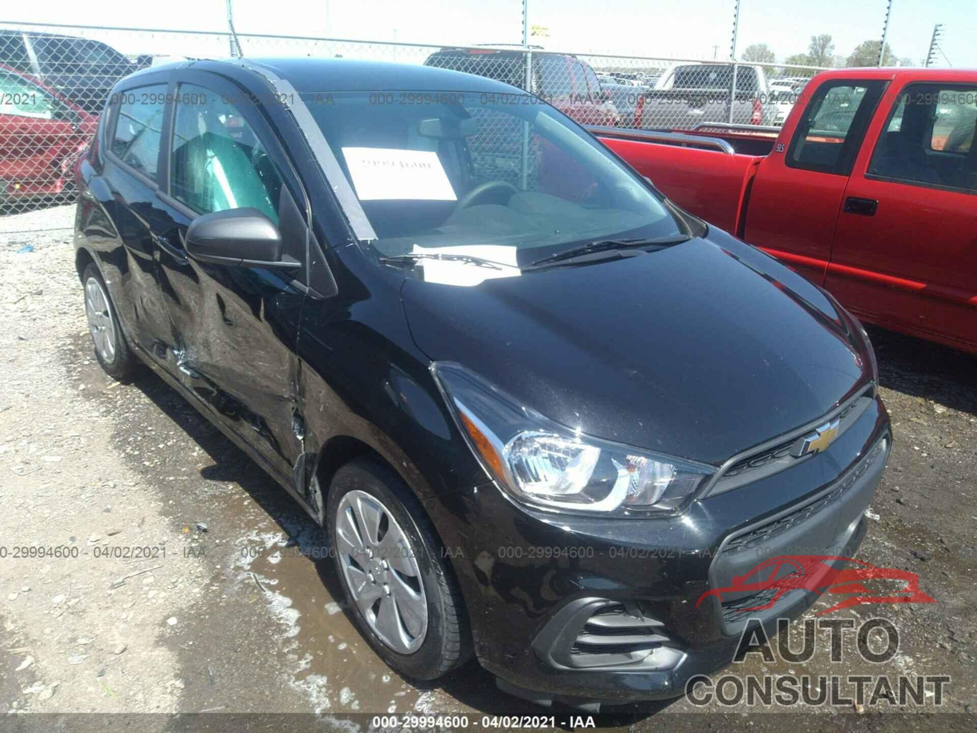 CHEVROLET SPARK 2017 - KL8CB6SA1HC726503