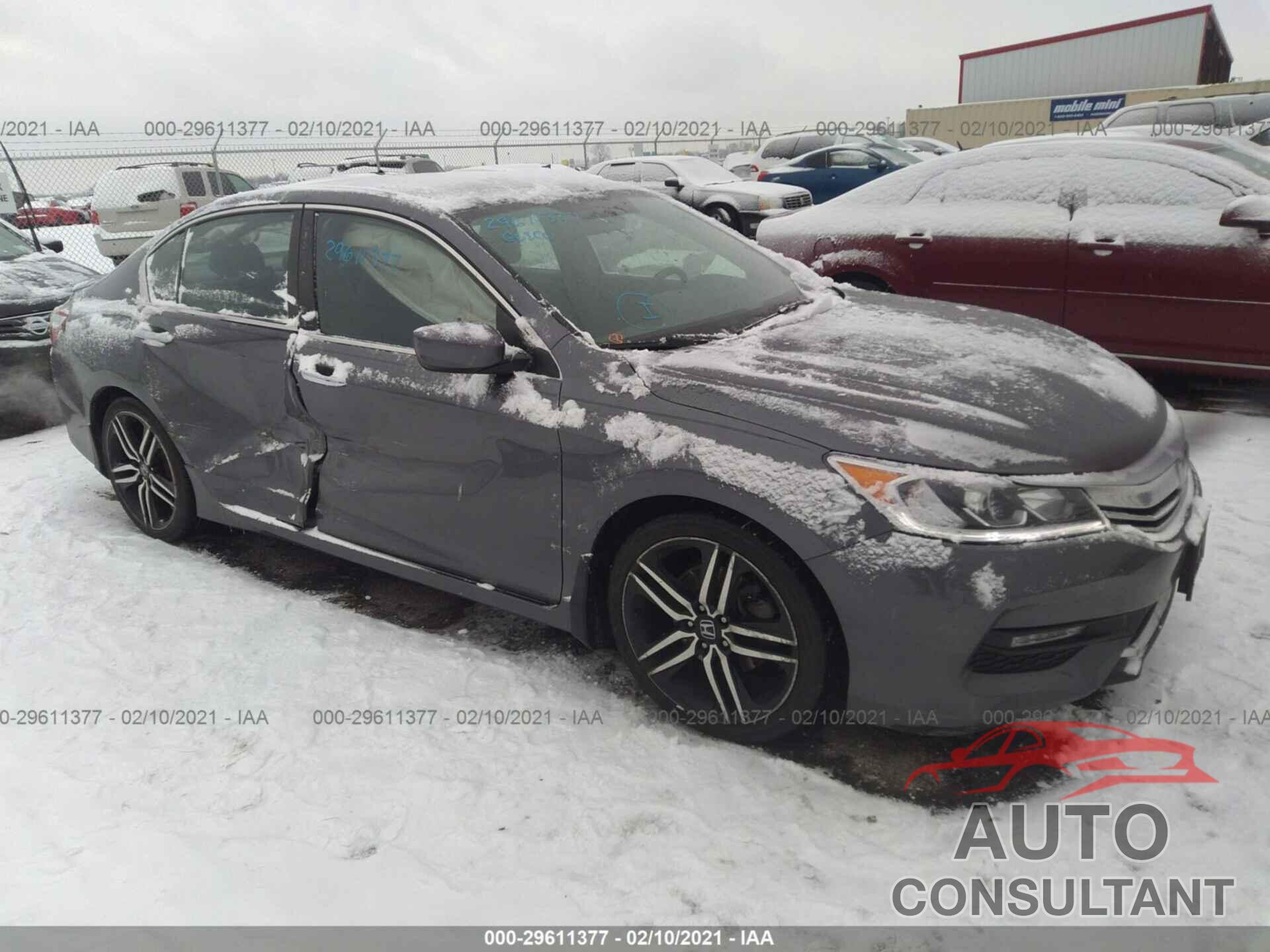 HONDA ACCORD SEDAN 2017 - 1HGCR2F51HA064976