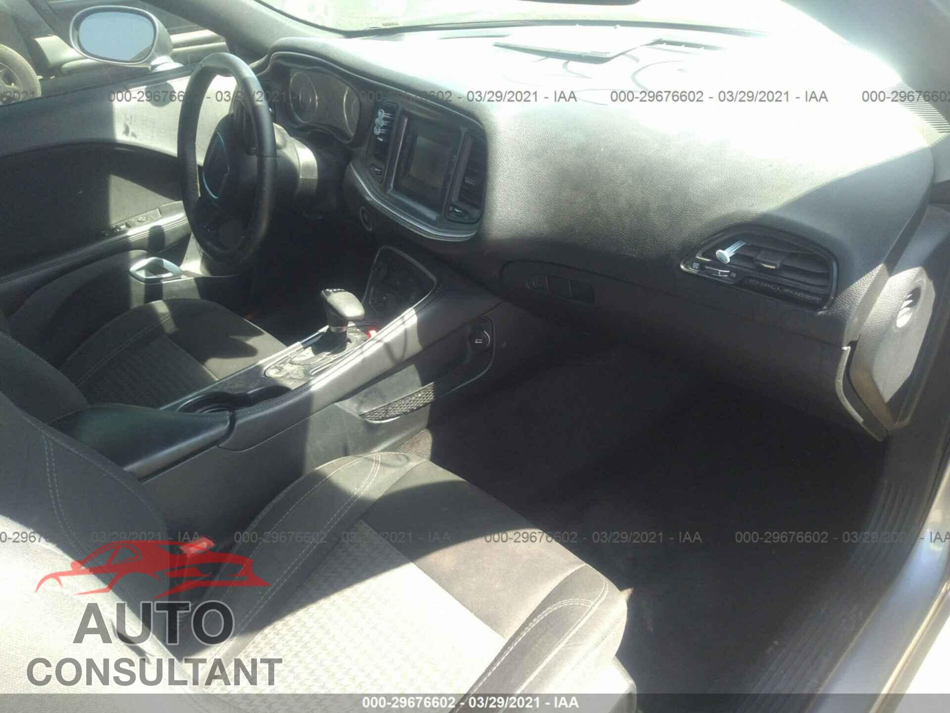 DODGE CHALLENGER 2016 - 2C3CDZAG9GH184642