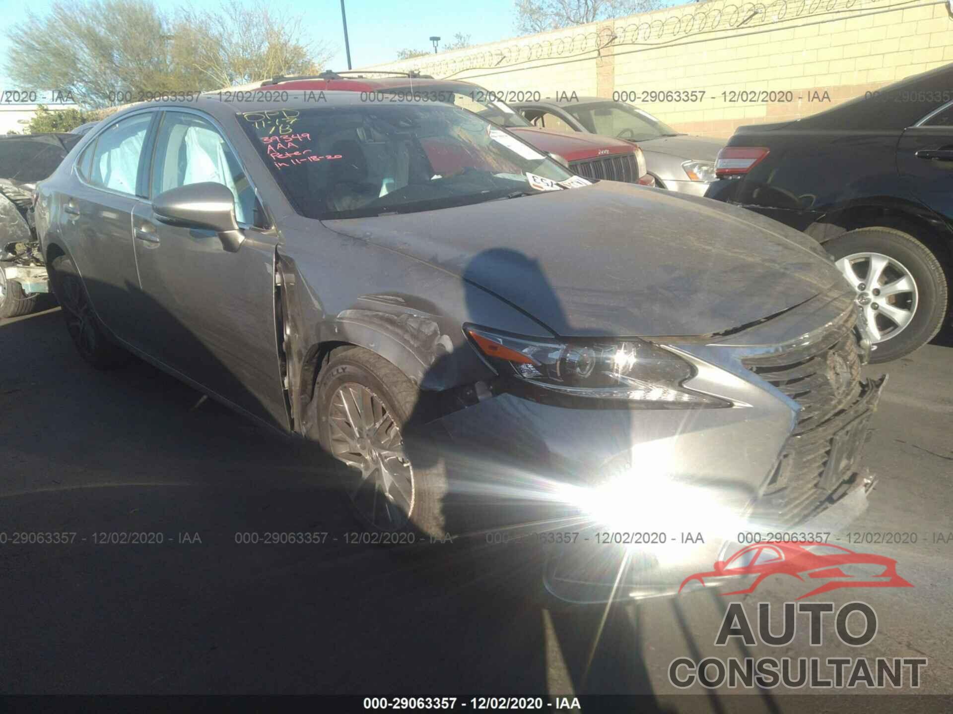 LEXUS ES 2017 - 58ABK1GG3HU041906