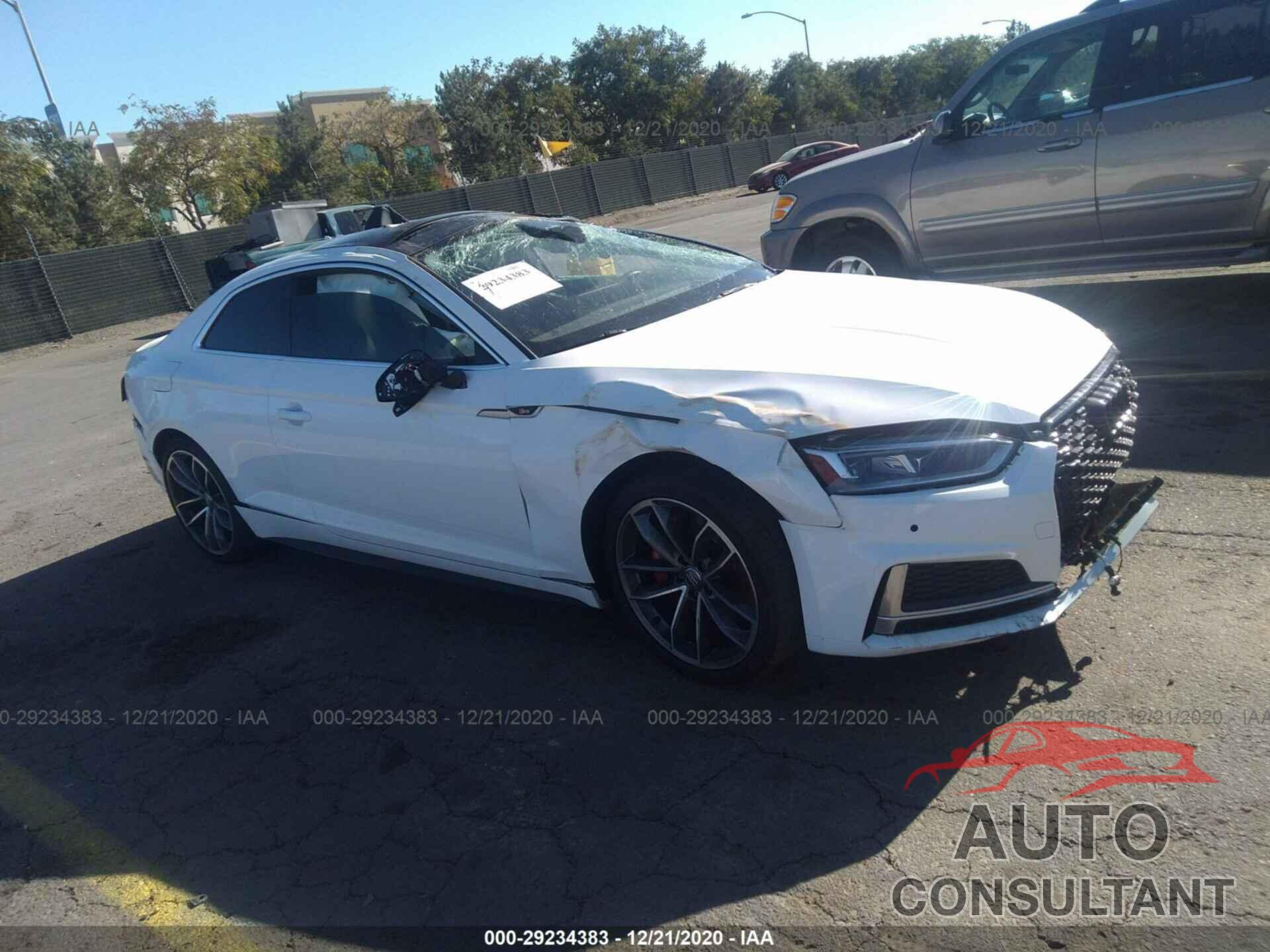AUDI S5 COUPE 2018 - WAUP4AF52JA001896